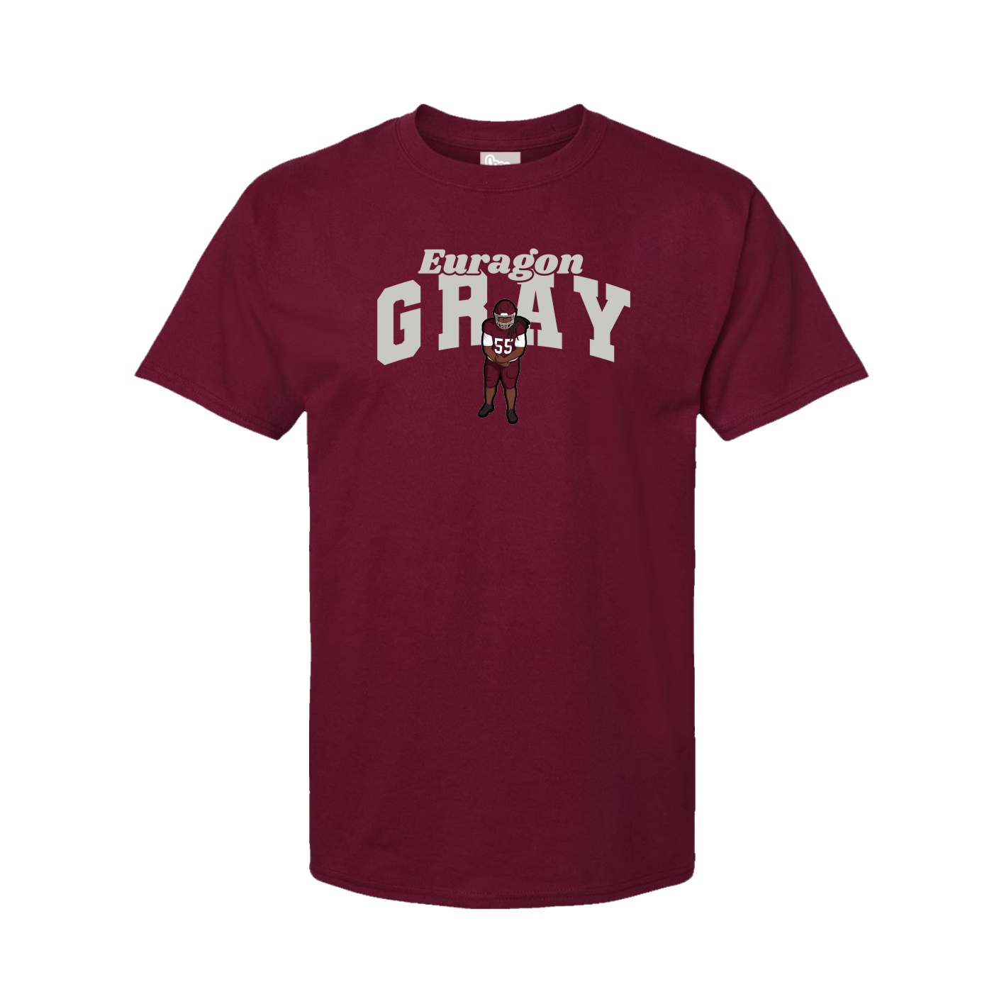 Tee — Signature Arch in Cardinal