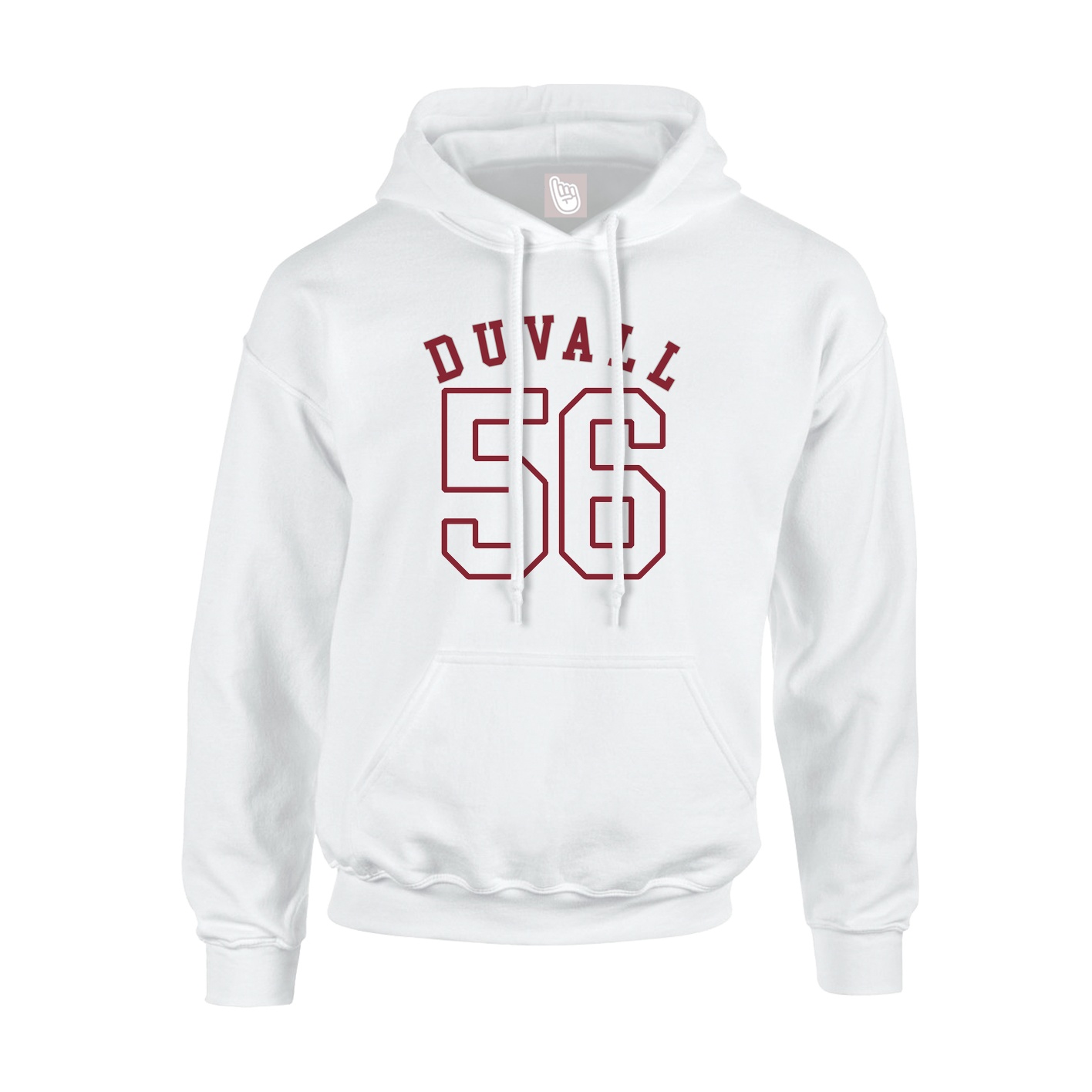 Hoodie — Shirsey Arch in White