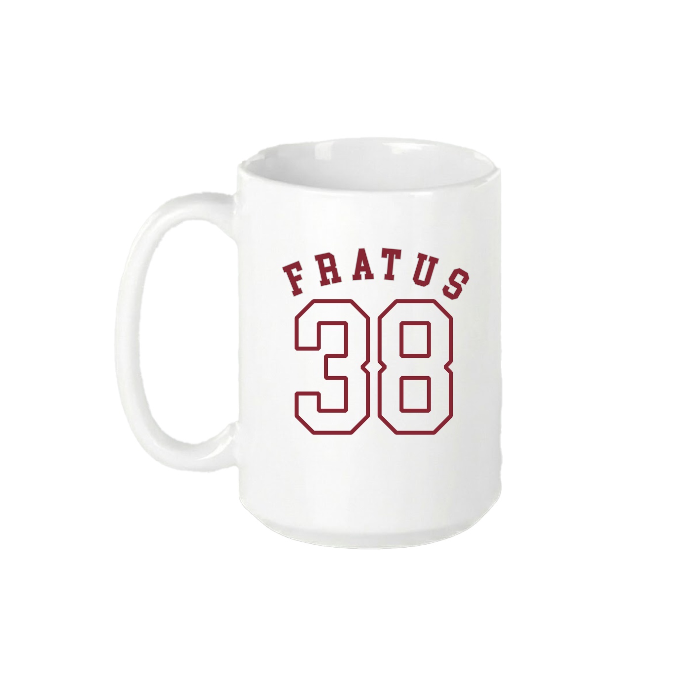 15oz Coffee Mug — Shirsey Arch in White