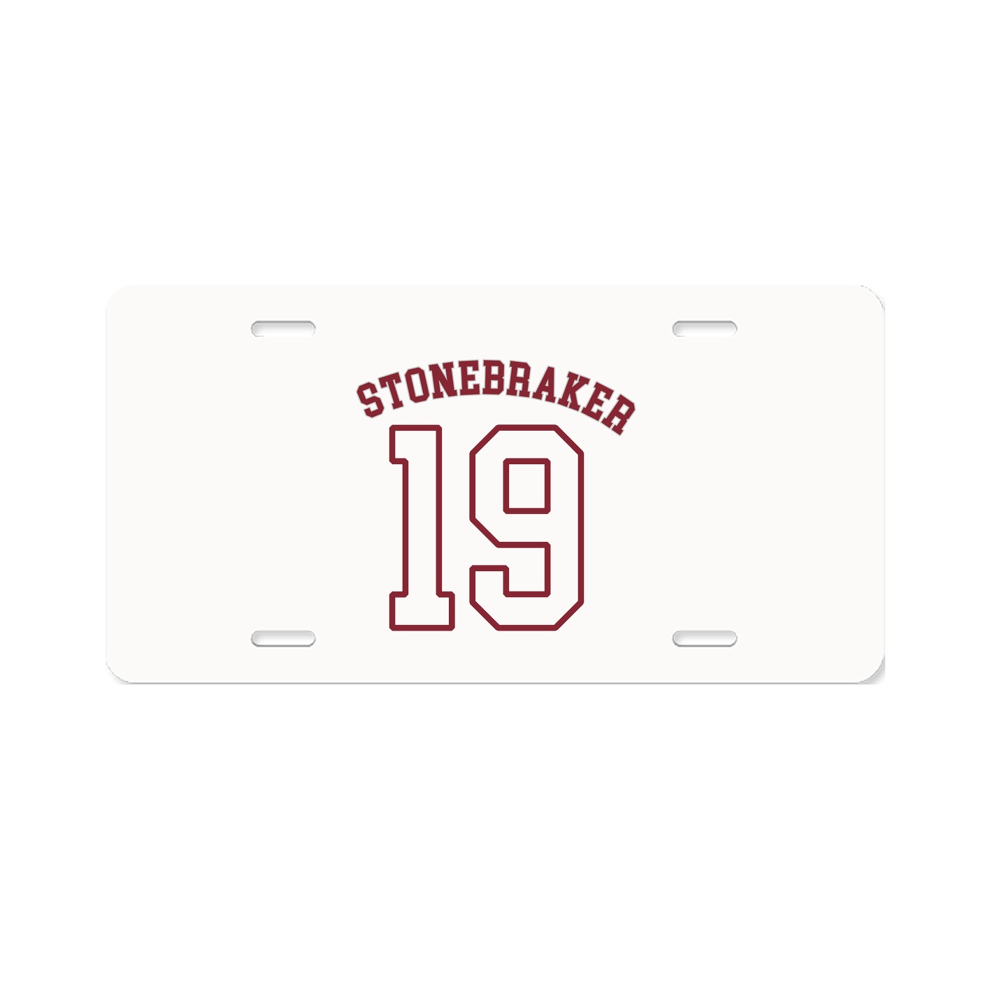 License Plate — Shirsey Arch in Classic