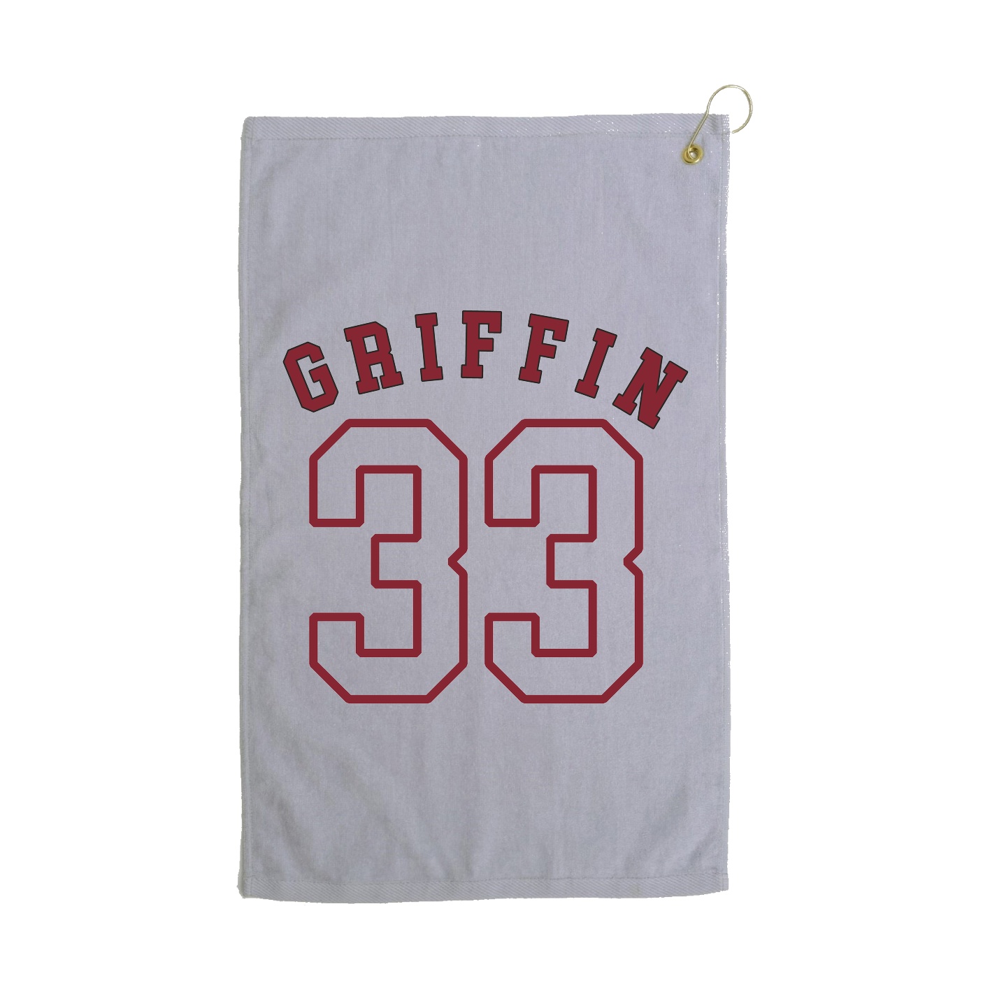Golf Towel — Shirsey Arch in Grey