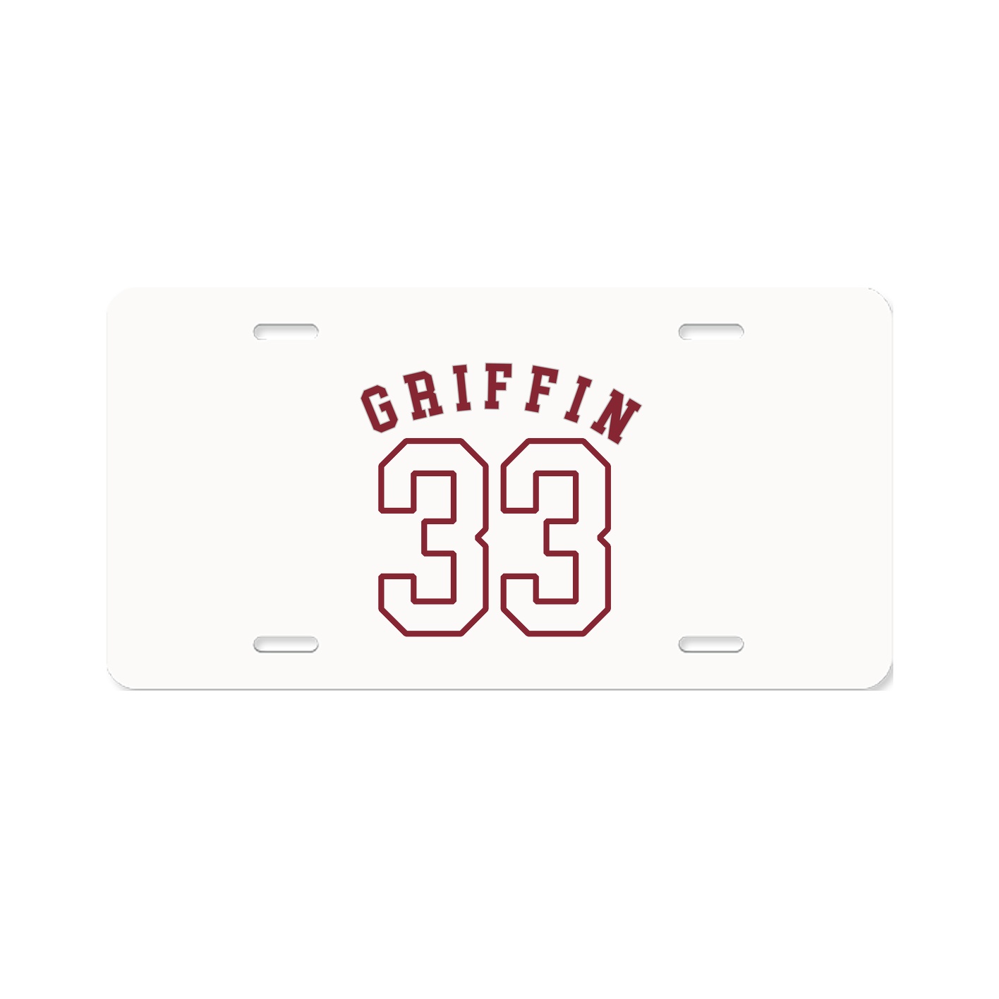 License Plate — Shirsey Arch in Classic
