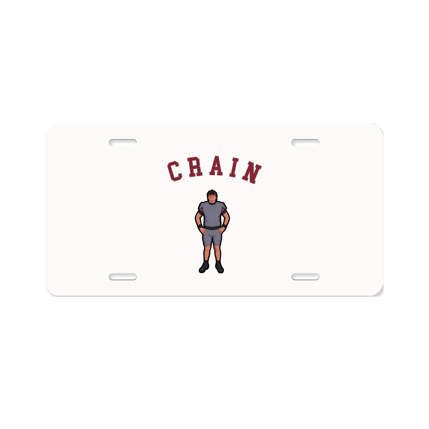 License Plate — Shirsey Arch in Classic