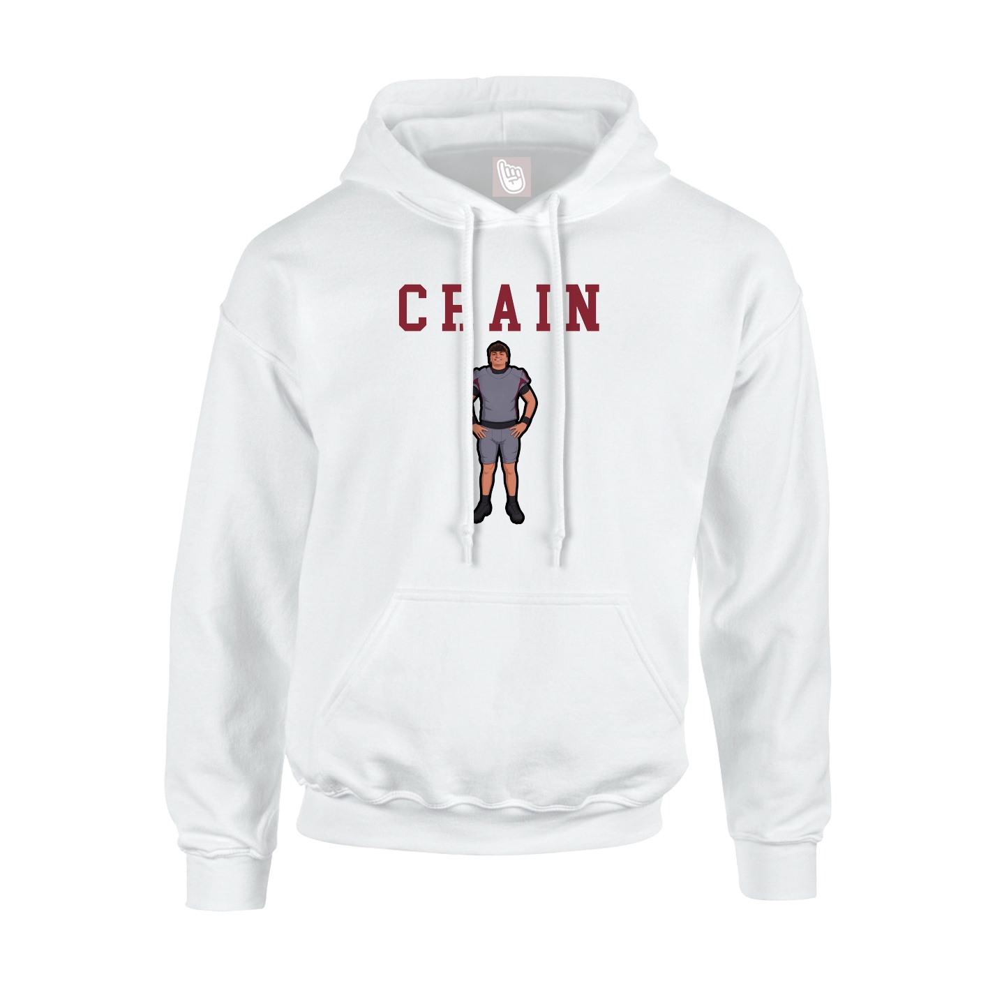Youth Hoodie — Shirsey in White