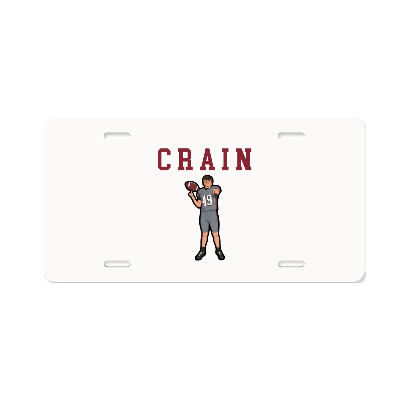 License Plate — Shirsey in Classic