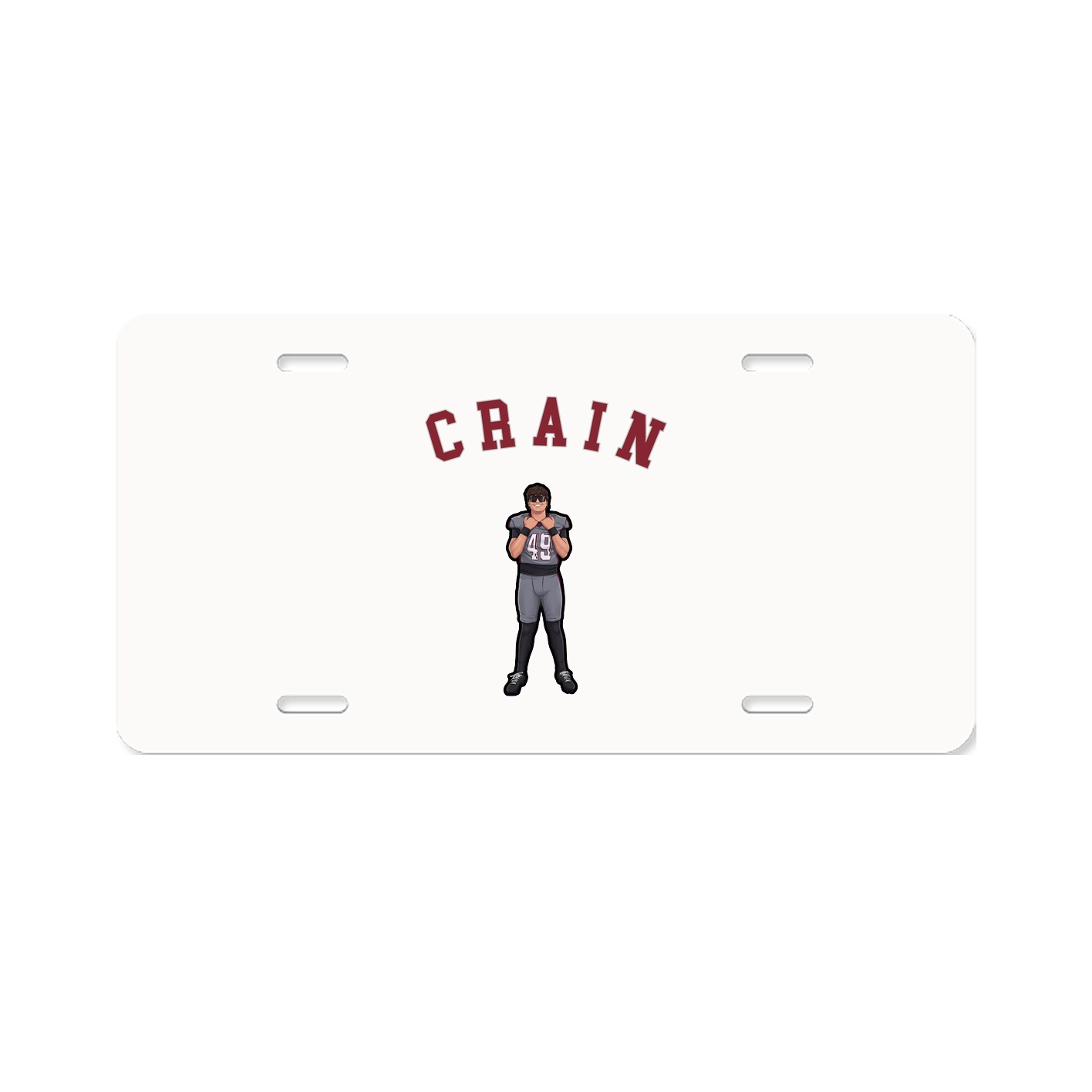 License Plate — Shirsey Arch in Classic