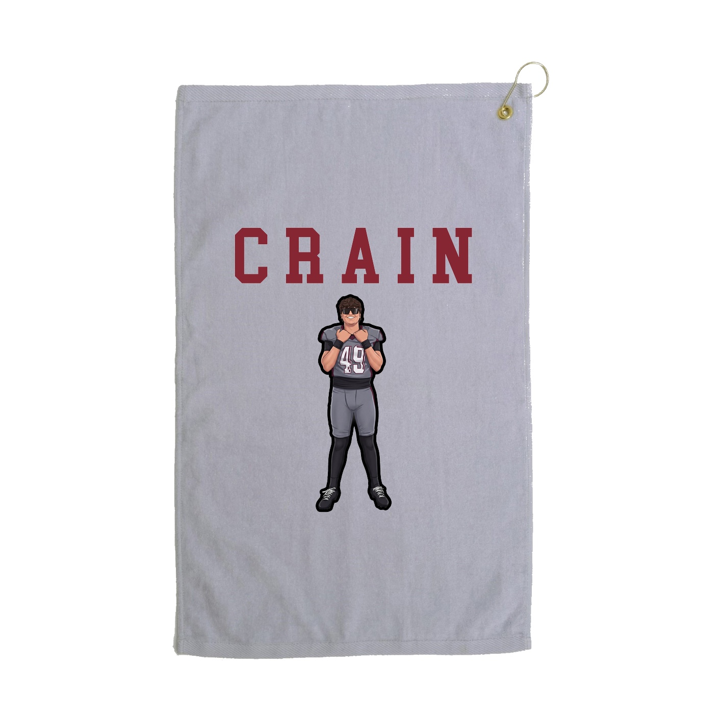Golf Towel — Shirsey in Grey