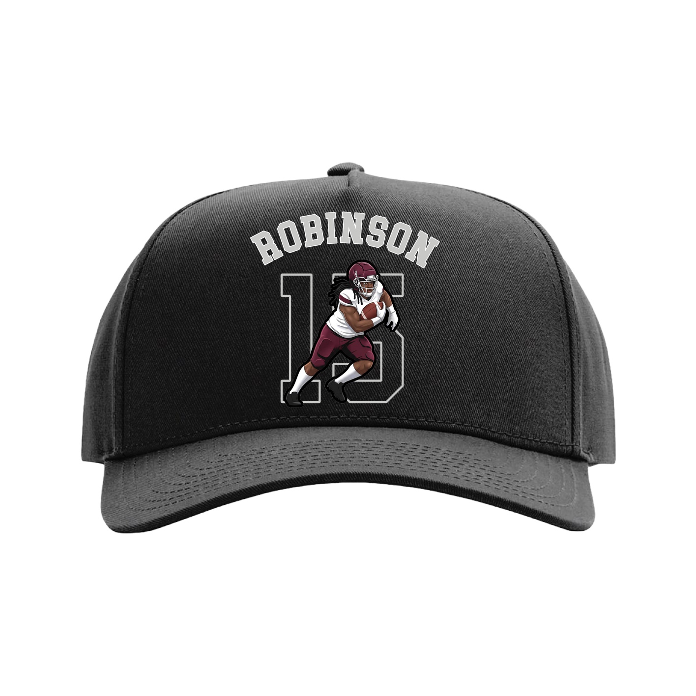 Full Fabric Five-Panel Champ Cap