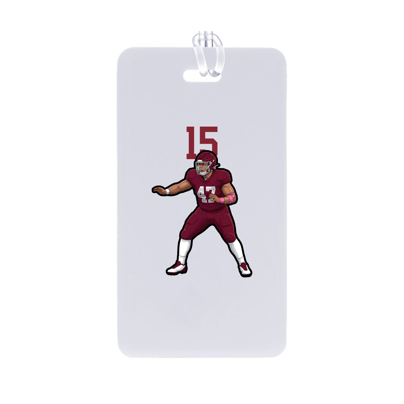 Bag Tag — Number Top in Classic