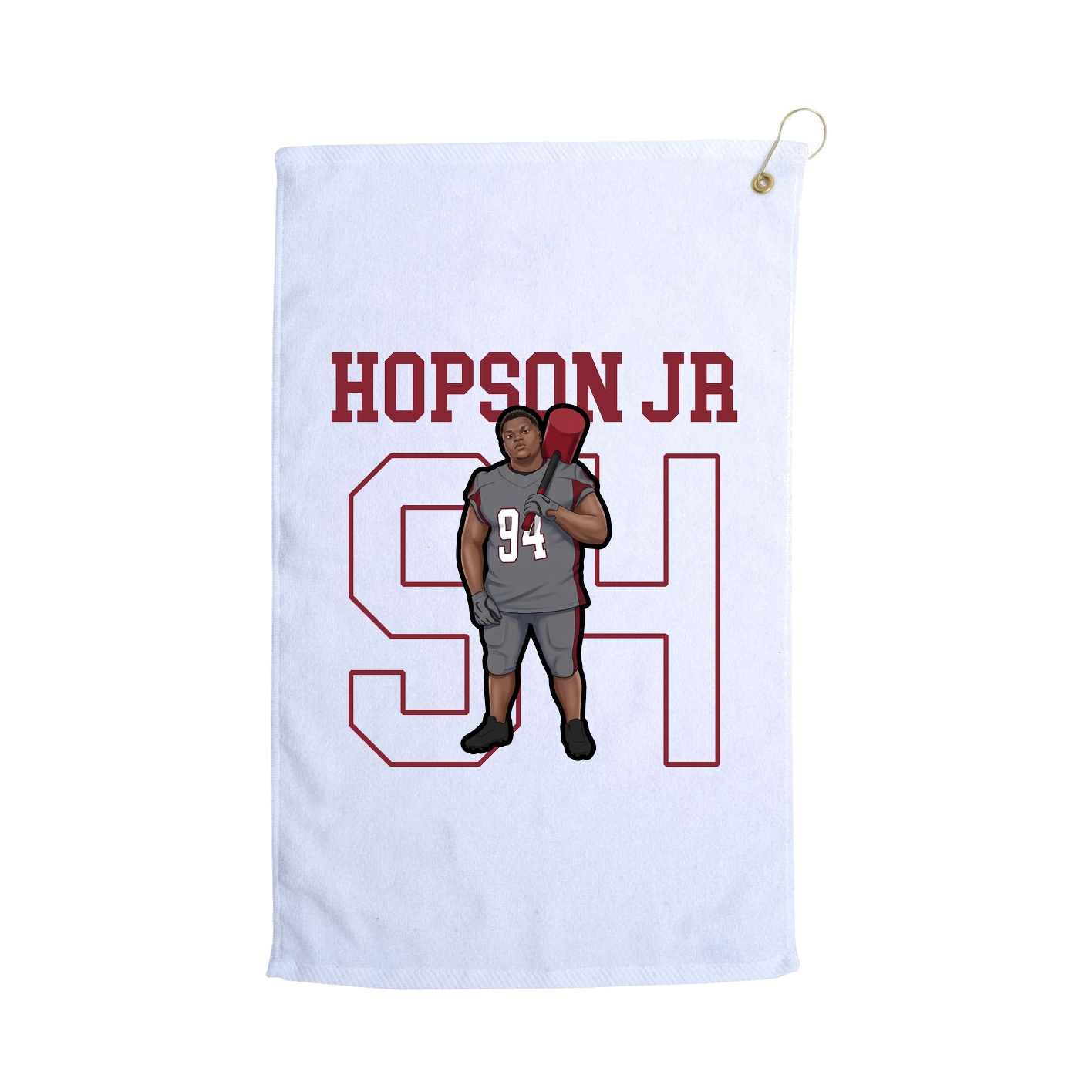 Golf Towel — Shirsey in White