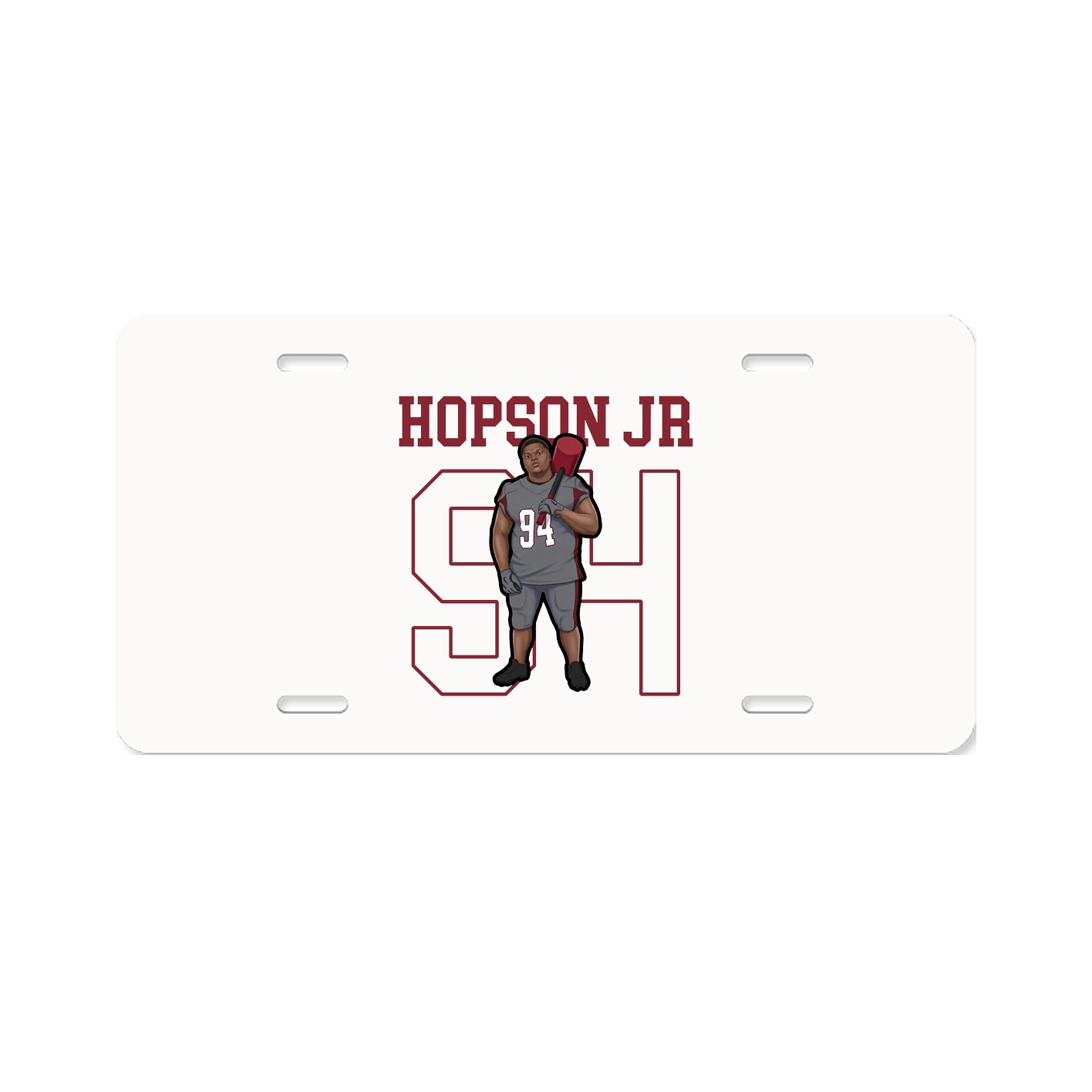 Aluminum License Plate