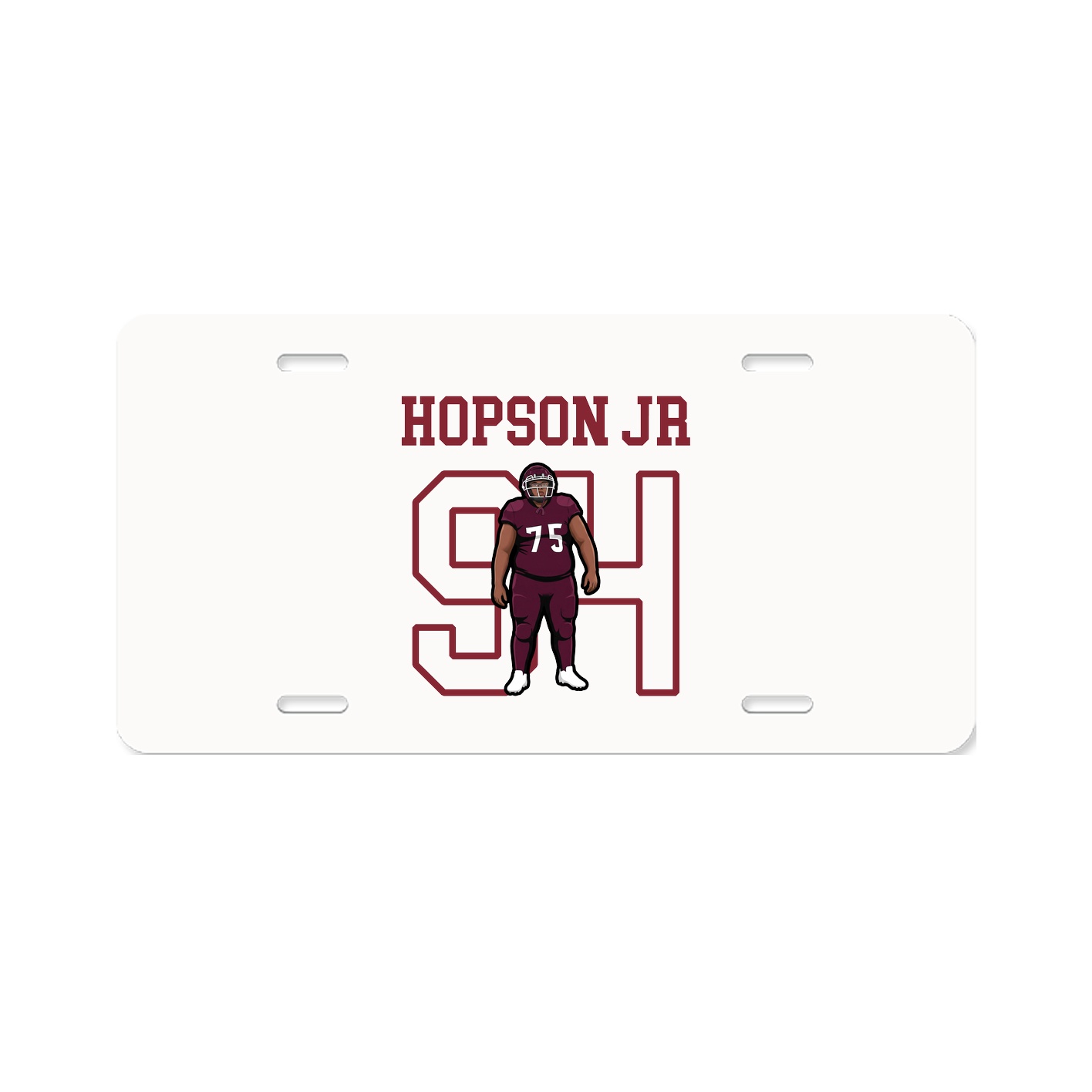 License Plate — Shirsey in Classic