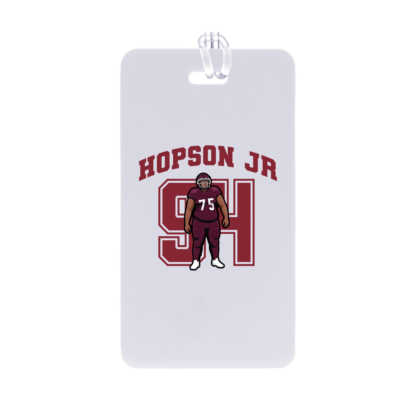 Bag Tag — Number in Classic