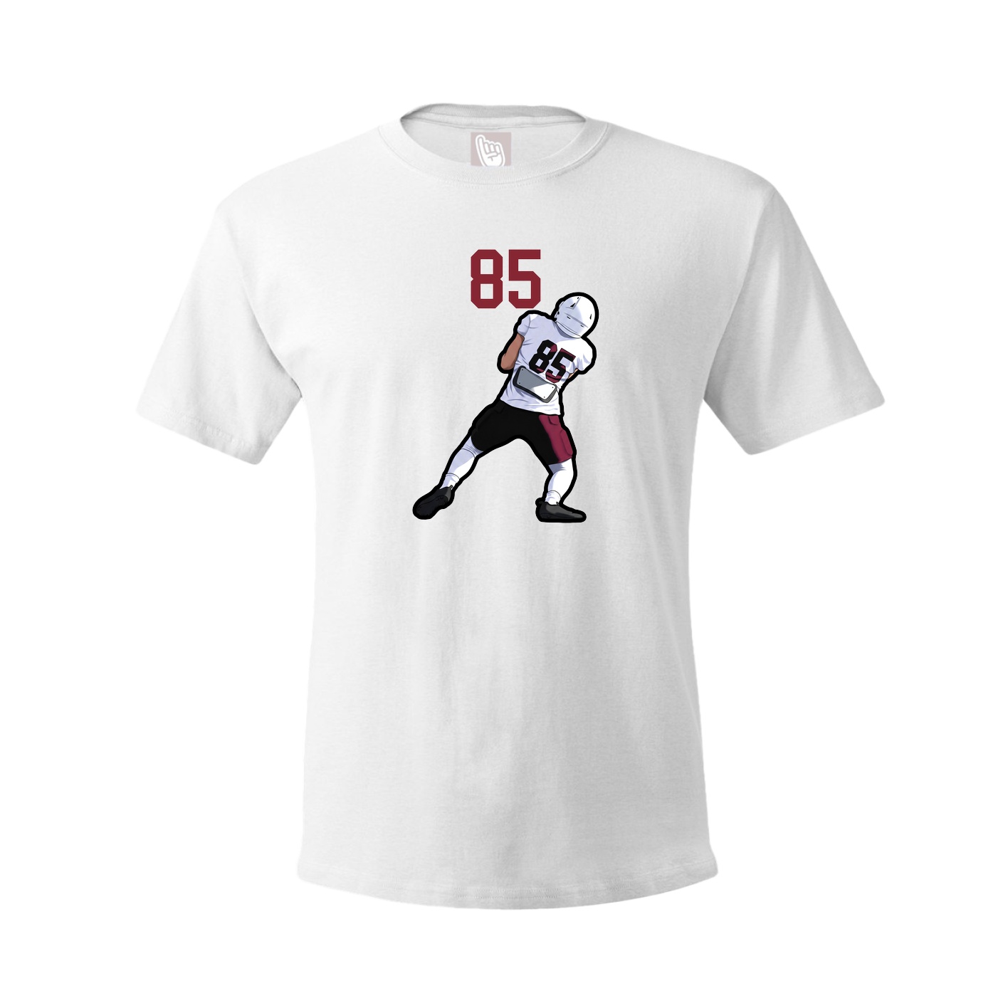 Tee — Number Top in White