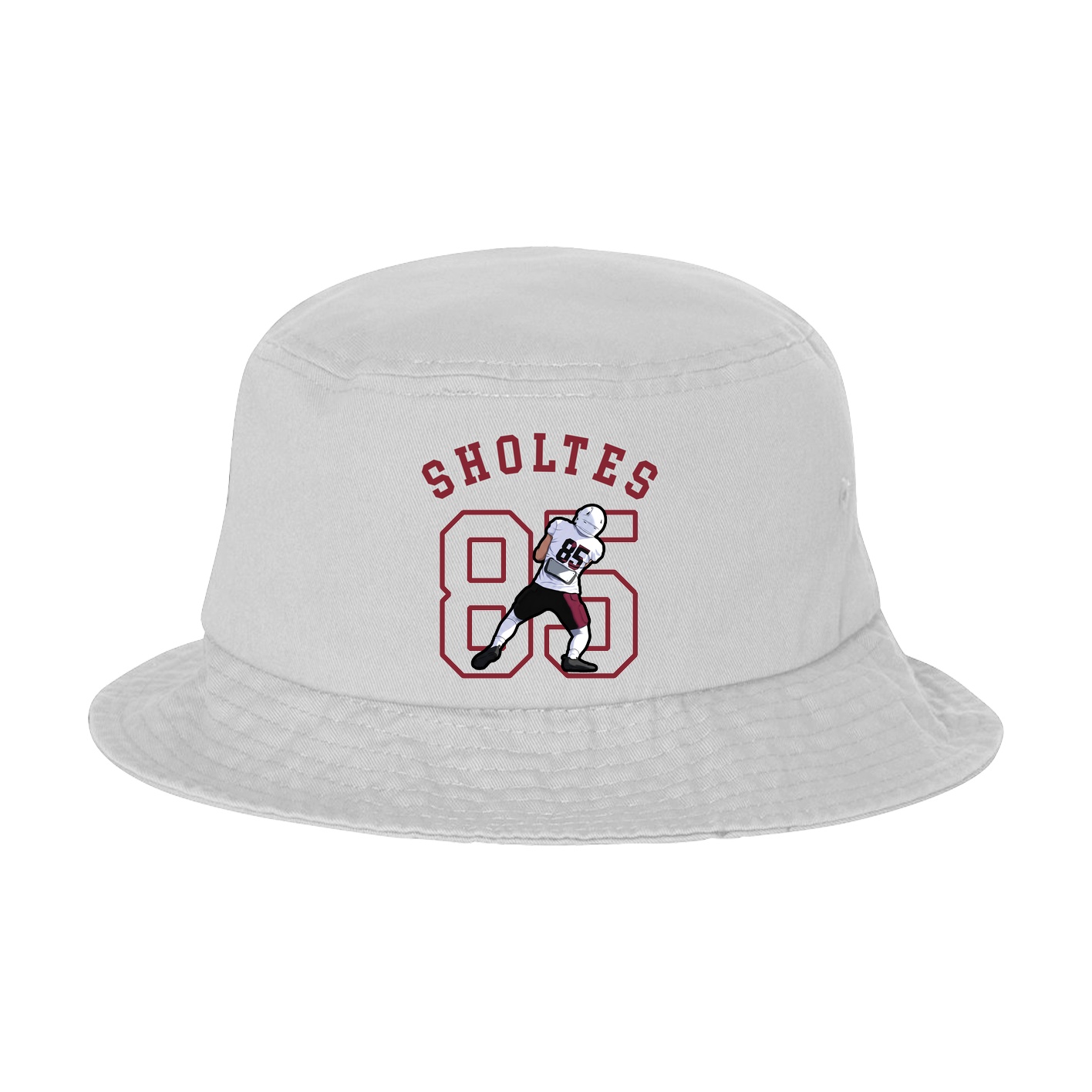 Bucket Cap — Shirsey Arch in White