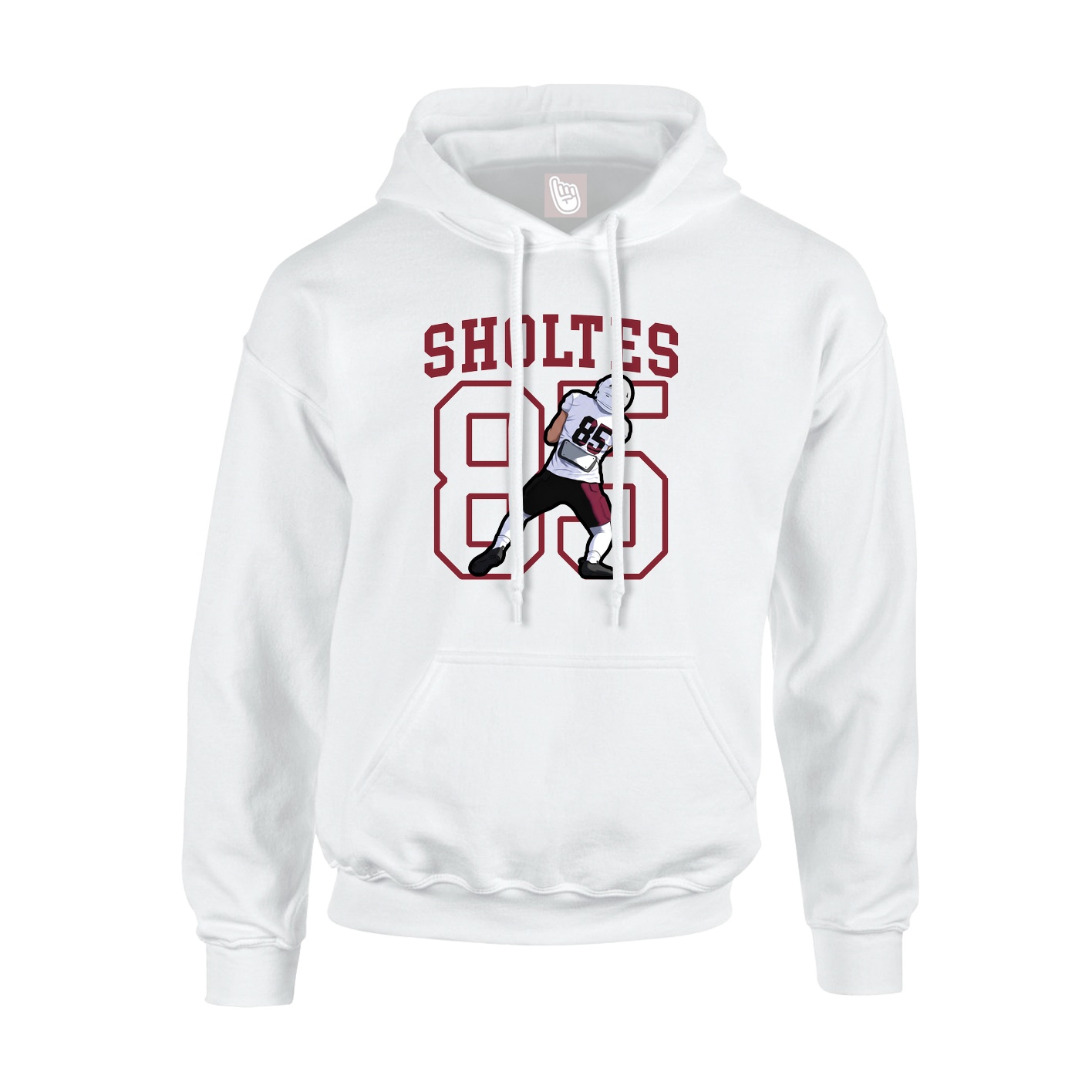 Youth Hoodie — Shirsey in White