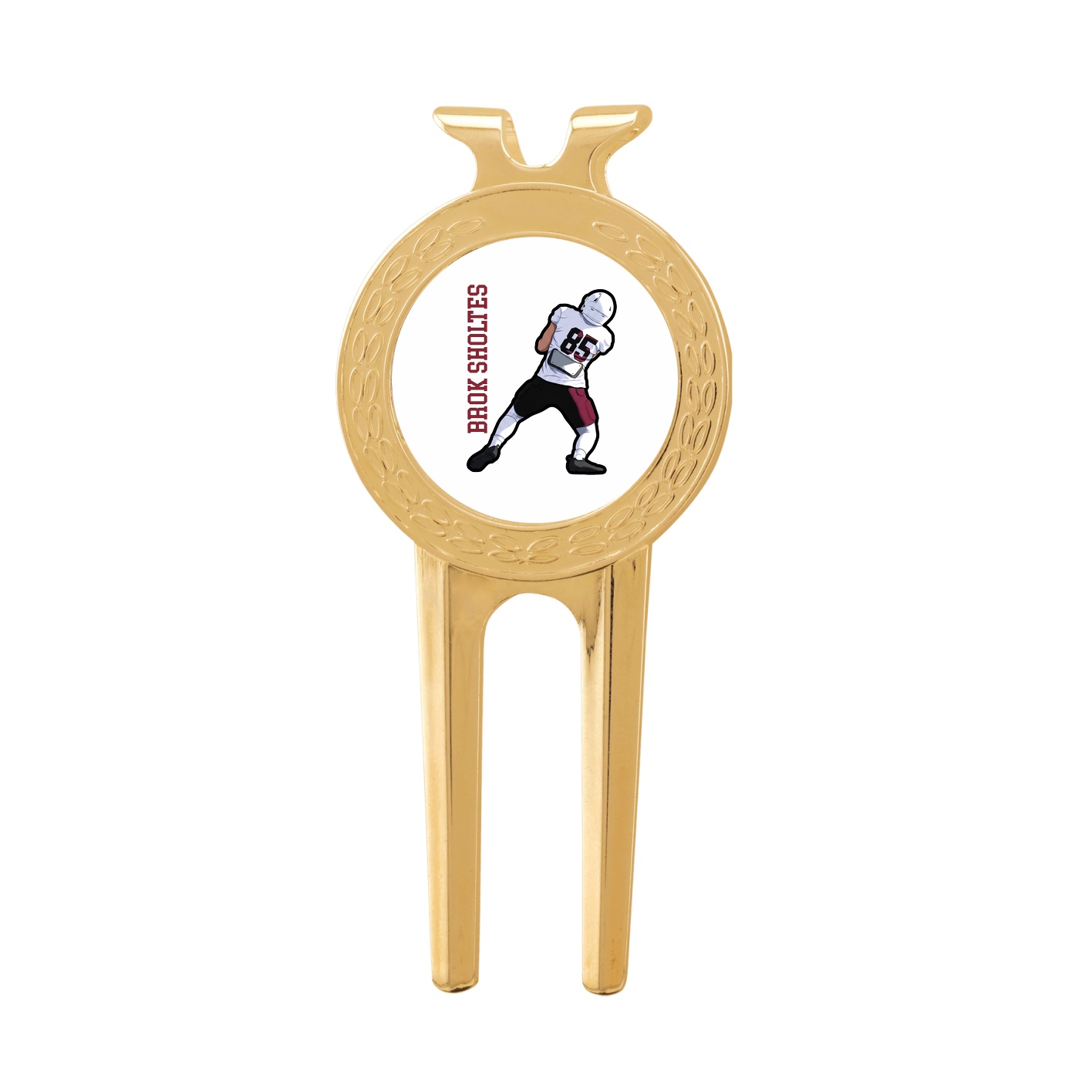 Divot Tool with Ball Marker — Name Vertical in Classic