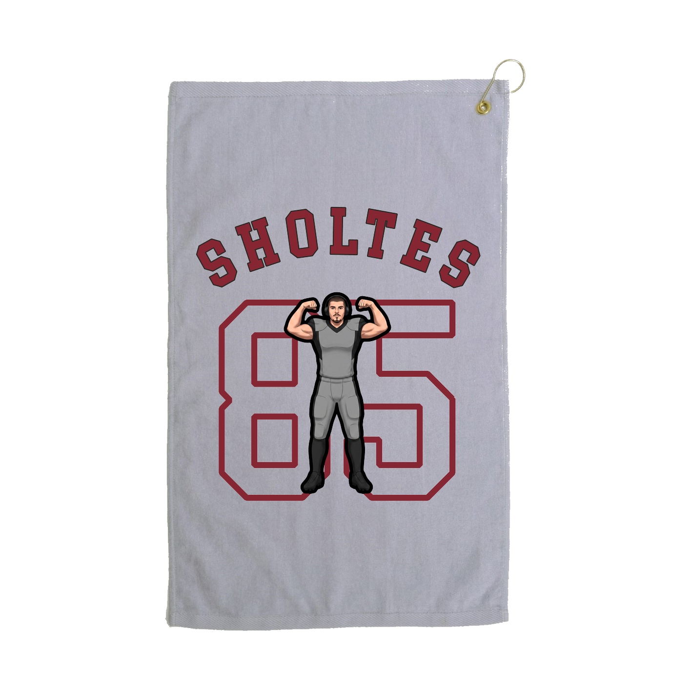 Golf Towel — Shirsey Arch in Grey