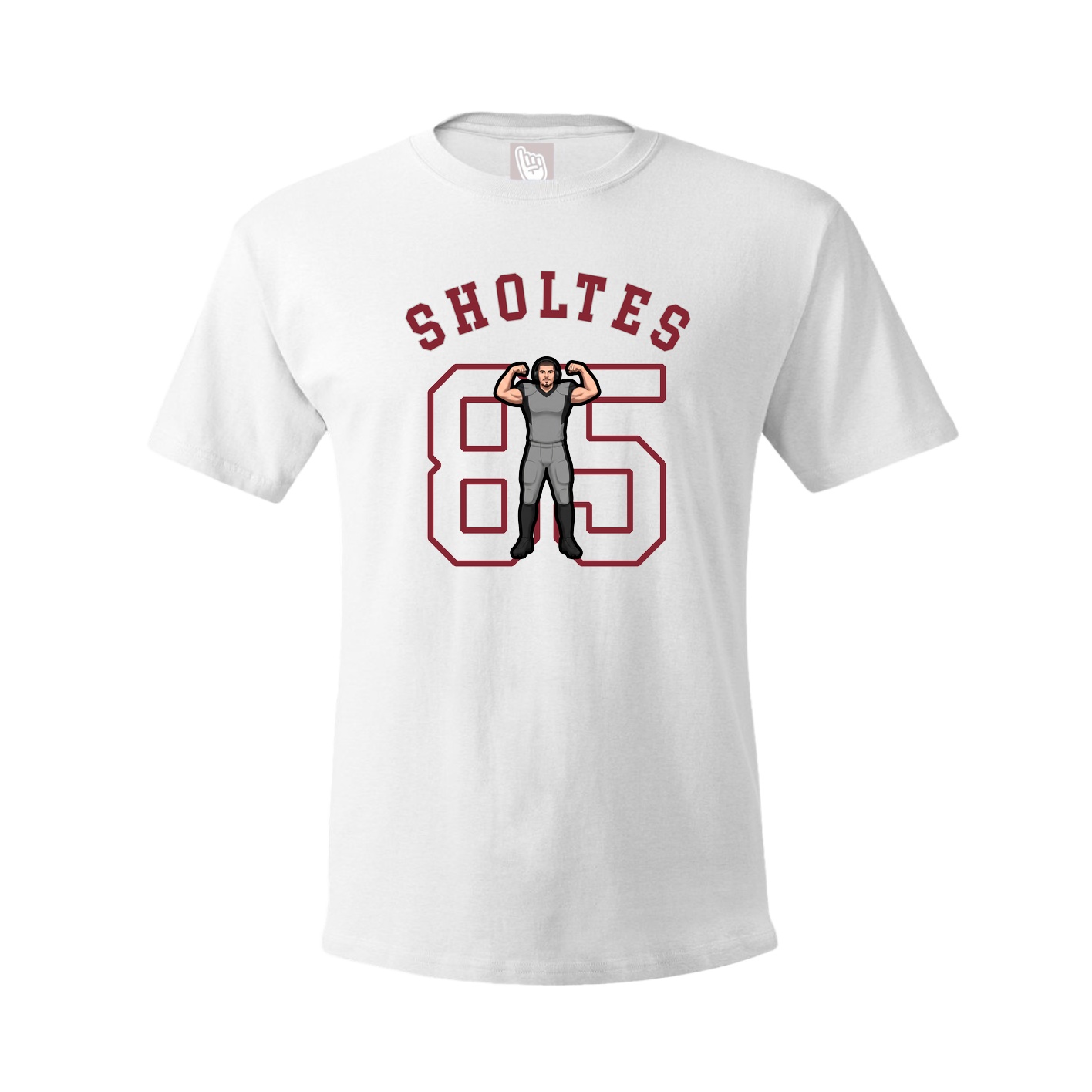 Tee — Shirsey Arch in White