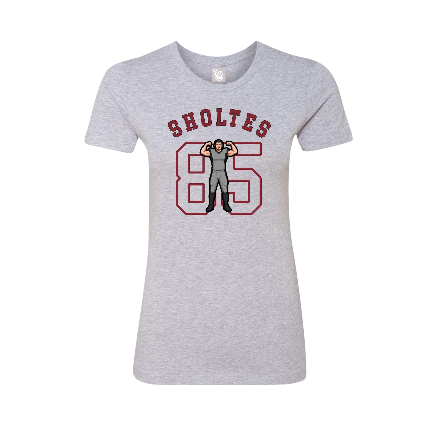 Womens Tee — Shirsey Arch in Grey