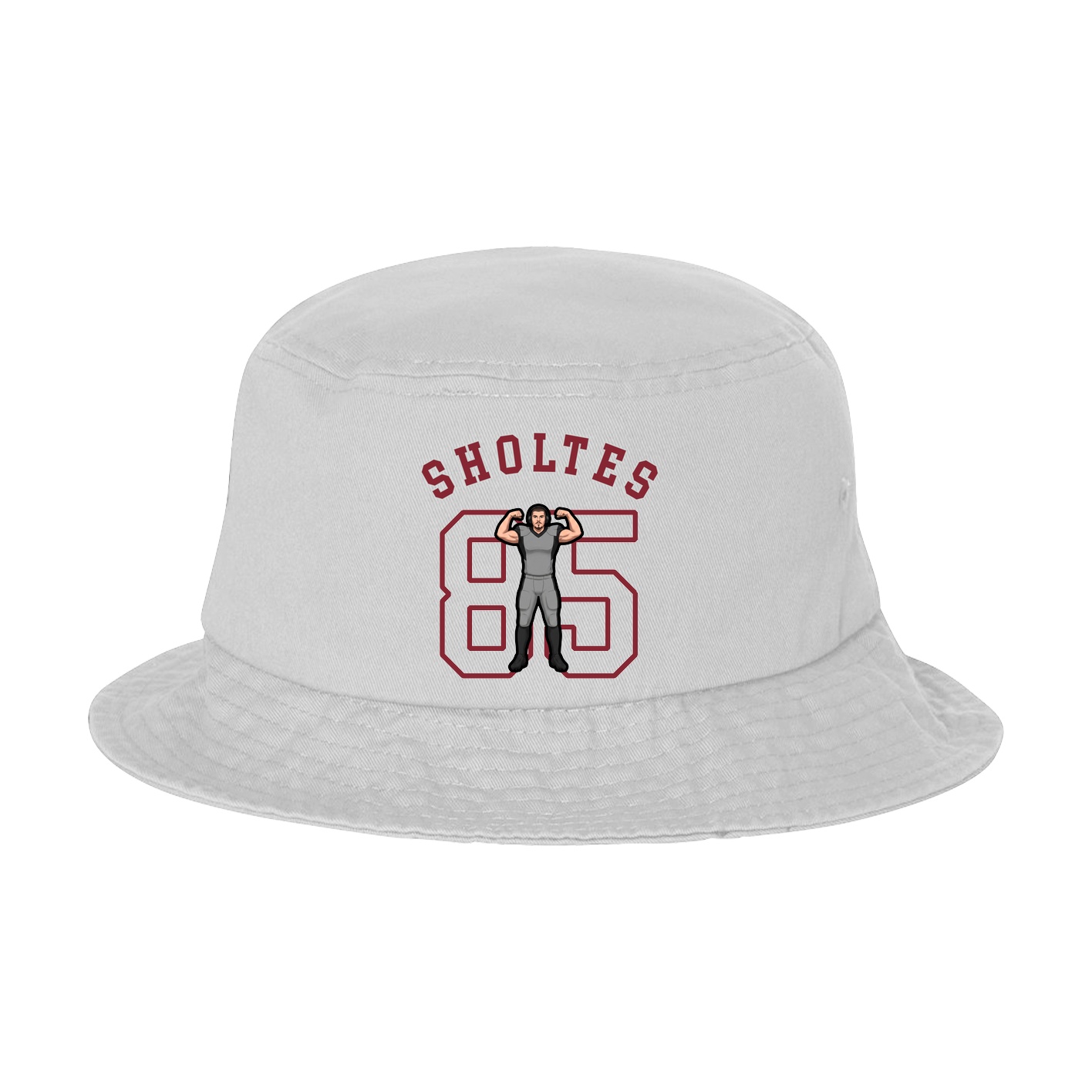 Bucket Cap — Shirsey Arch in White