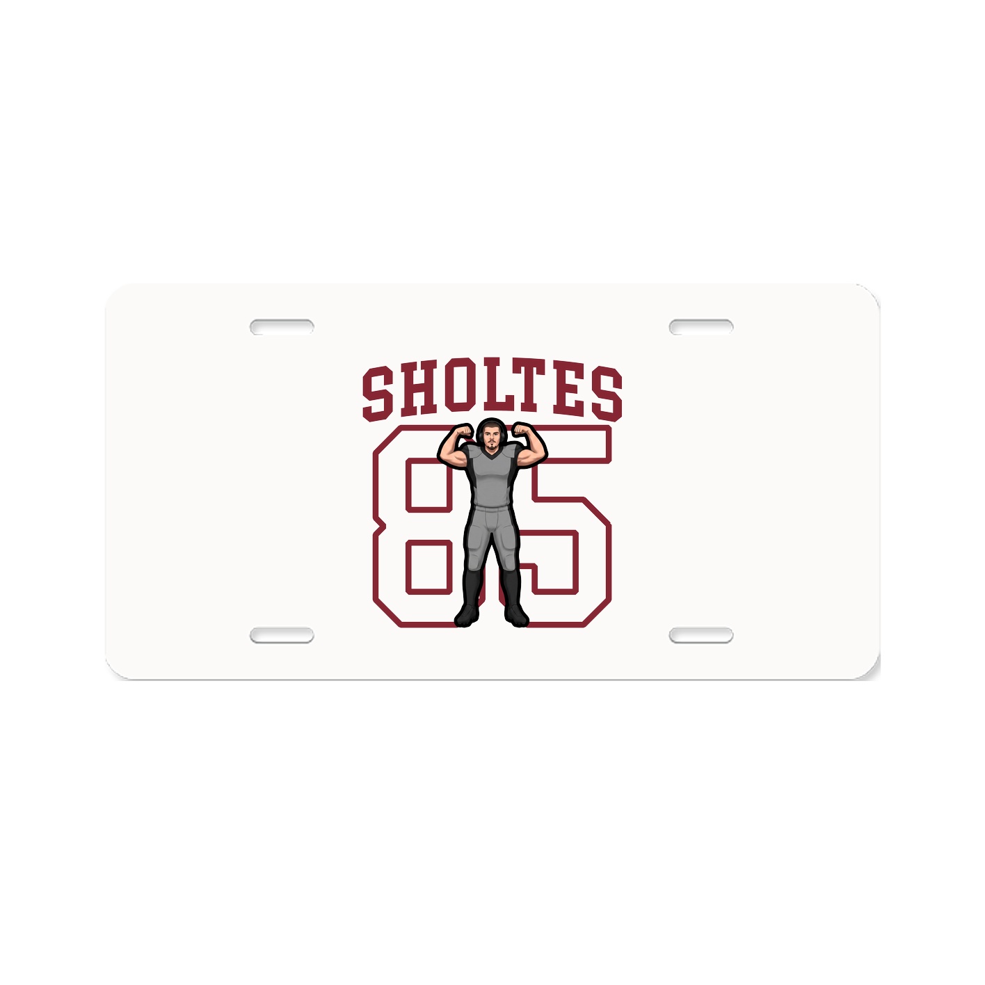 License Plate — Shirsey in Classic