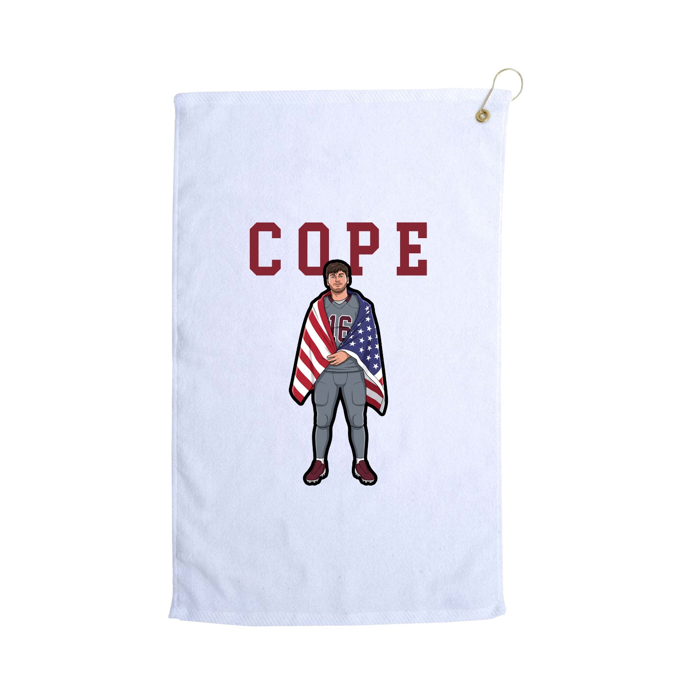 Golf Towel — Shirsey in White