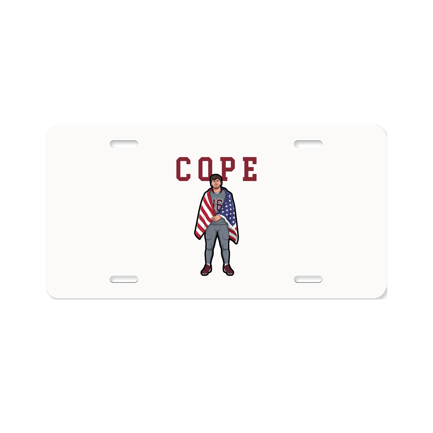 License Plate — Shirsey in Classic