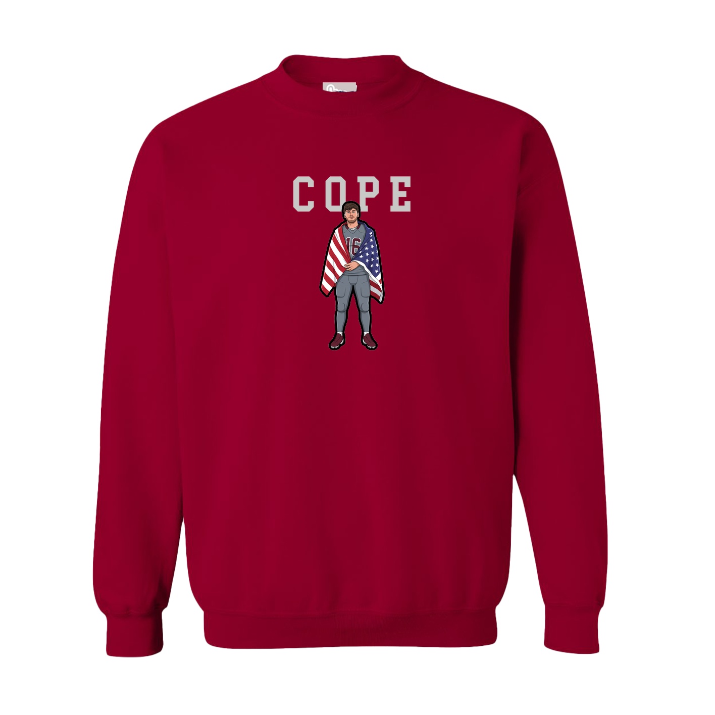 Fleece Crew — Shirsey in Cardinal
