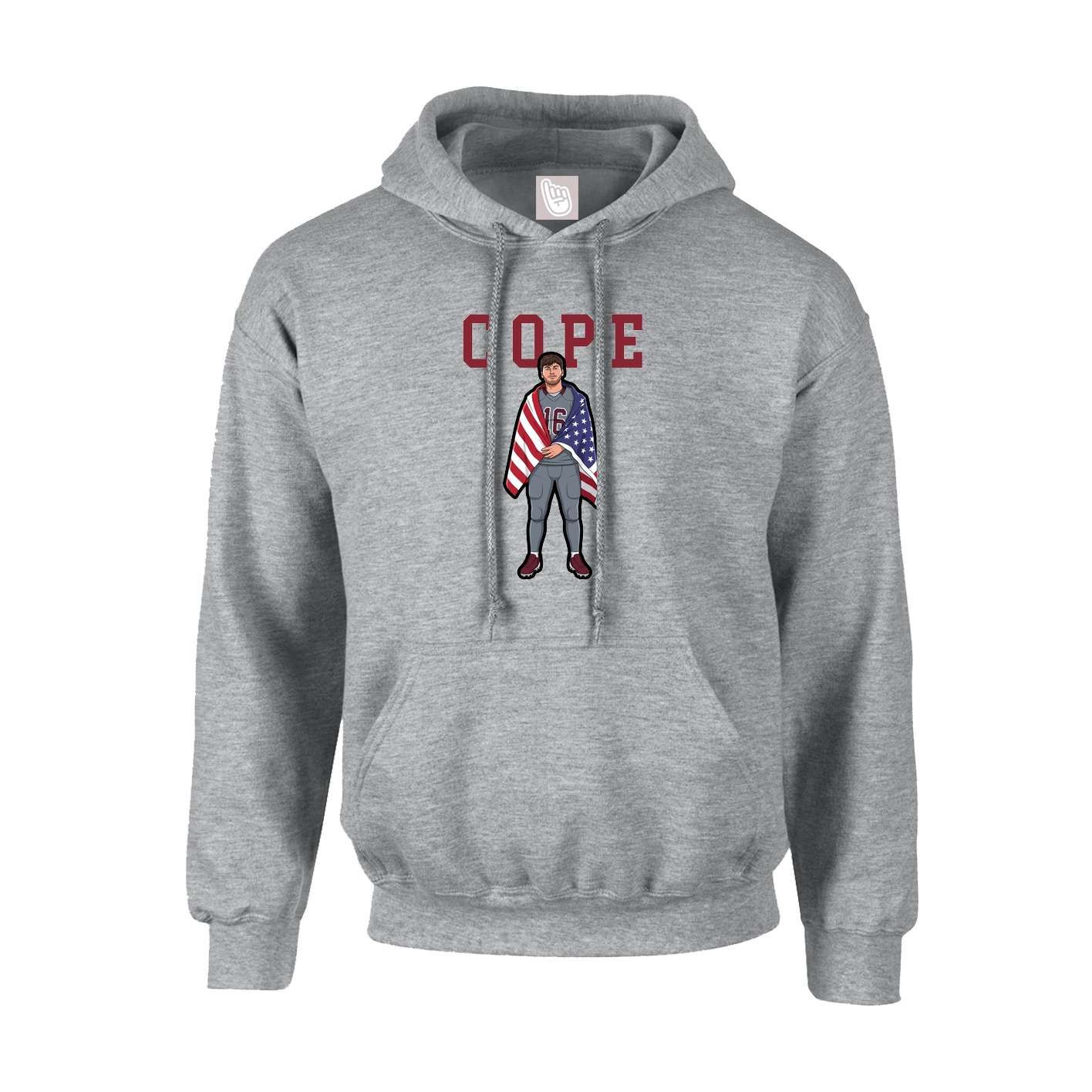 Youth Hoodie — Shirsey in Grey