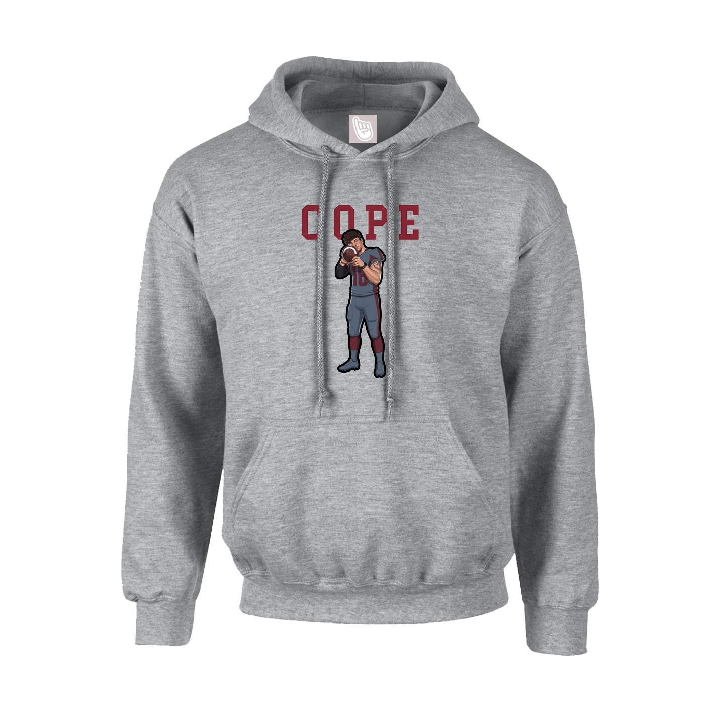 Youth Hoodie — Shirsey in Grey