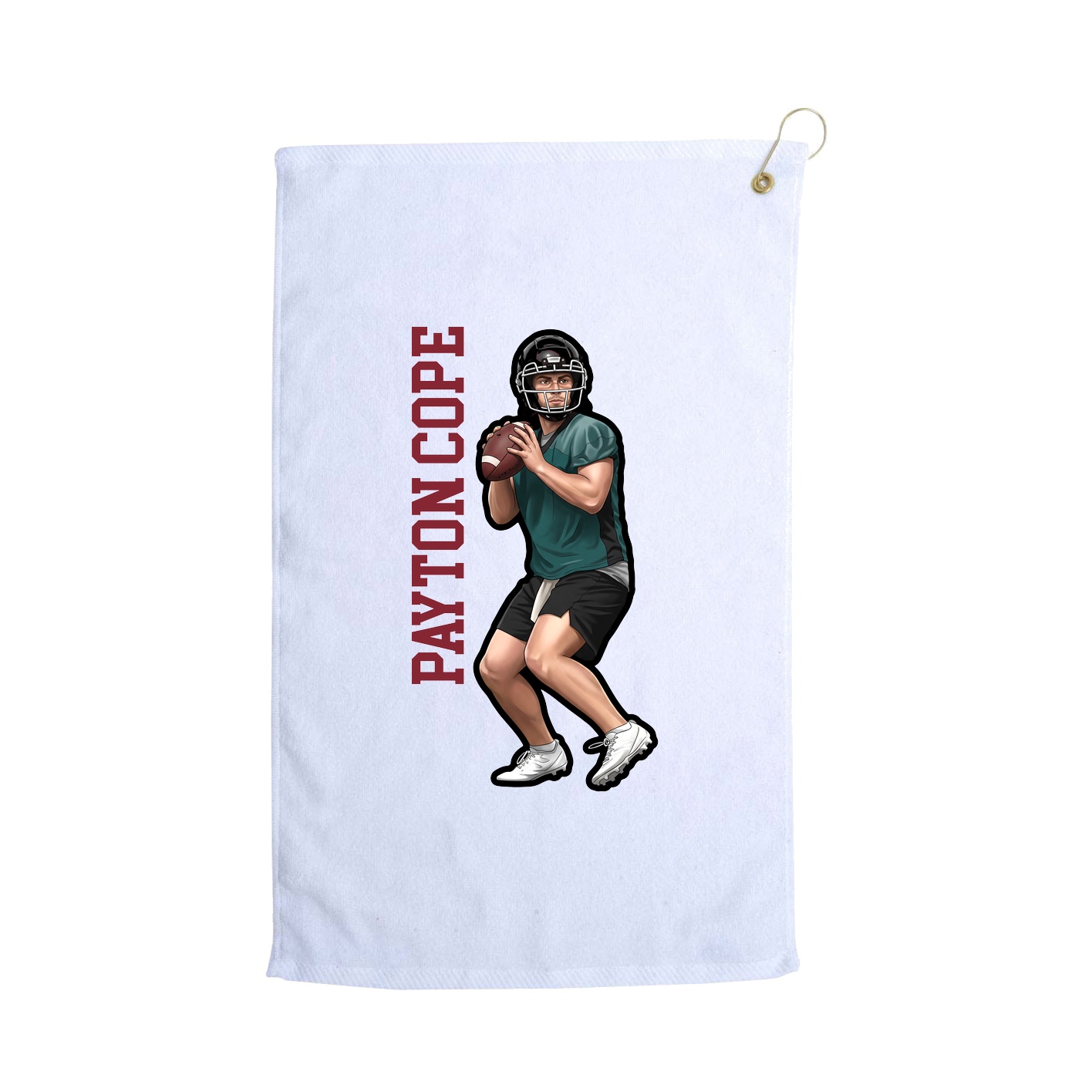 Golf Towel — Classic in White