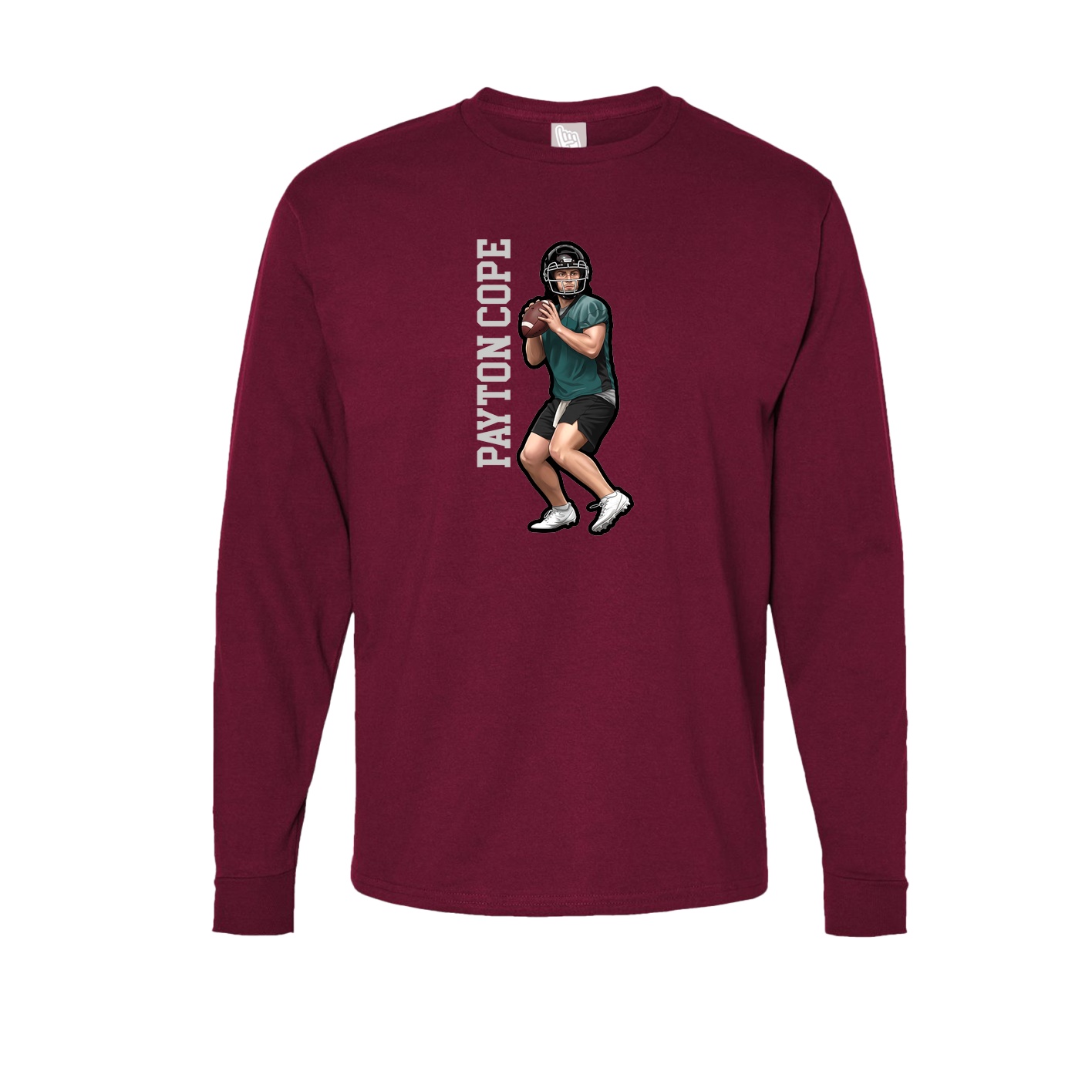 Long Sleeve Tee — Classic in Cardinal