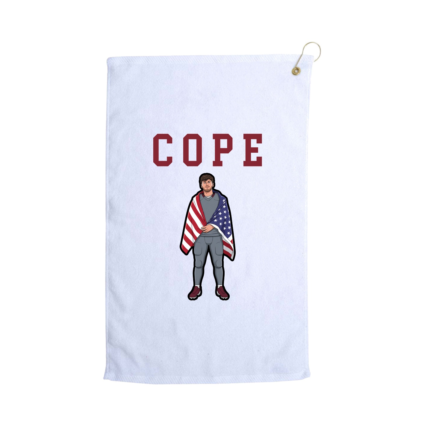 Golf Towel — Shirsey in White