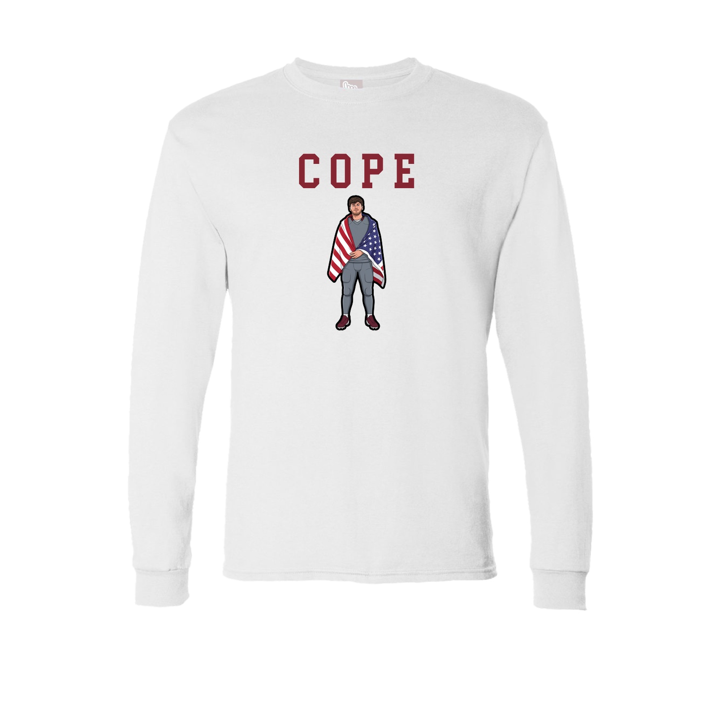 Long Sleeve Tee — Shirsey in White