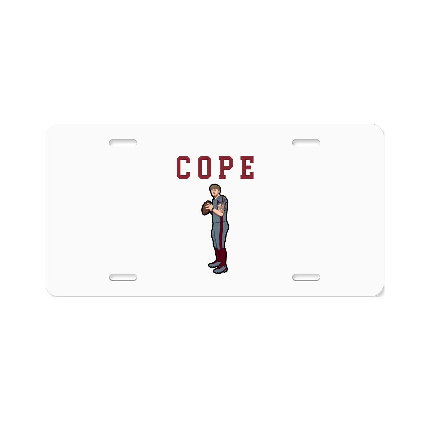 License Plate — Shirsey in Classic