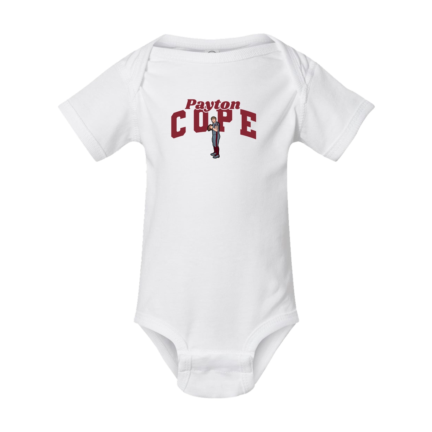 Baby Onesie — Signature Arch in White