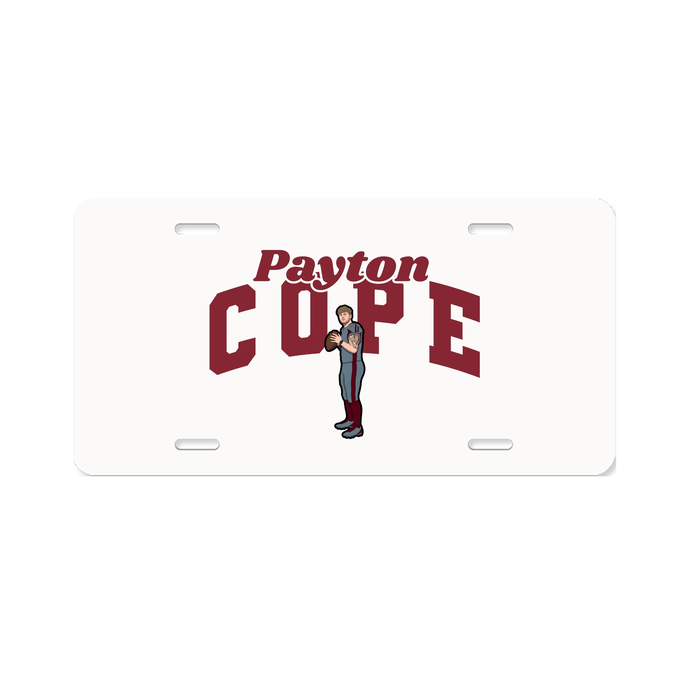 License Plate — Signature Arch in Classic