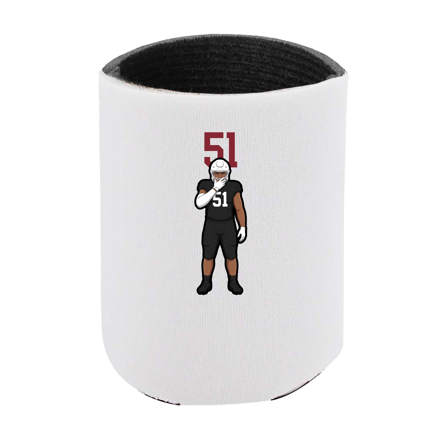 Can Holder — Number Top in White