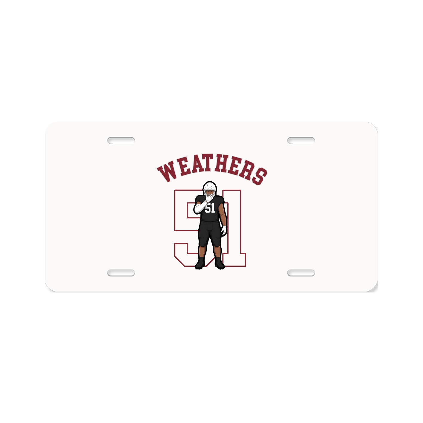 License Plate — Shirsey Arch in Classic