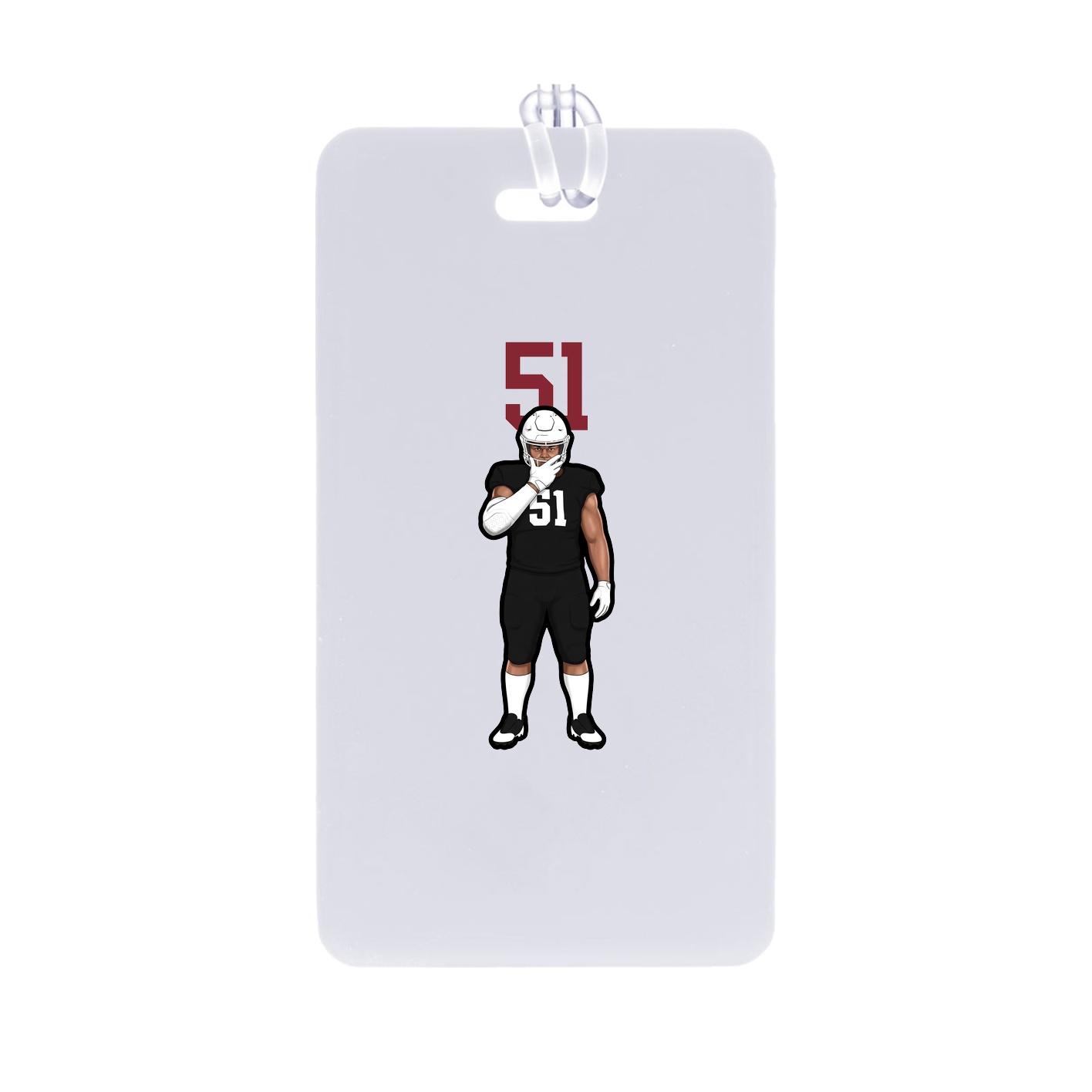 Bag Tag — Number Top in Classic