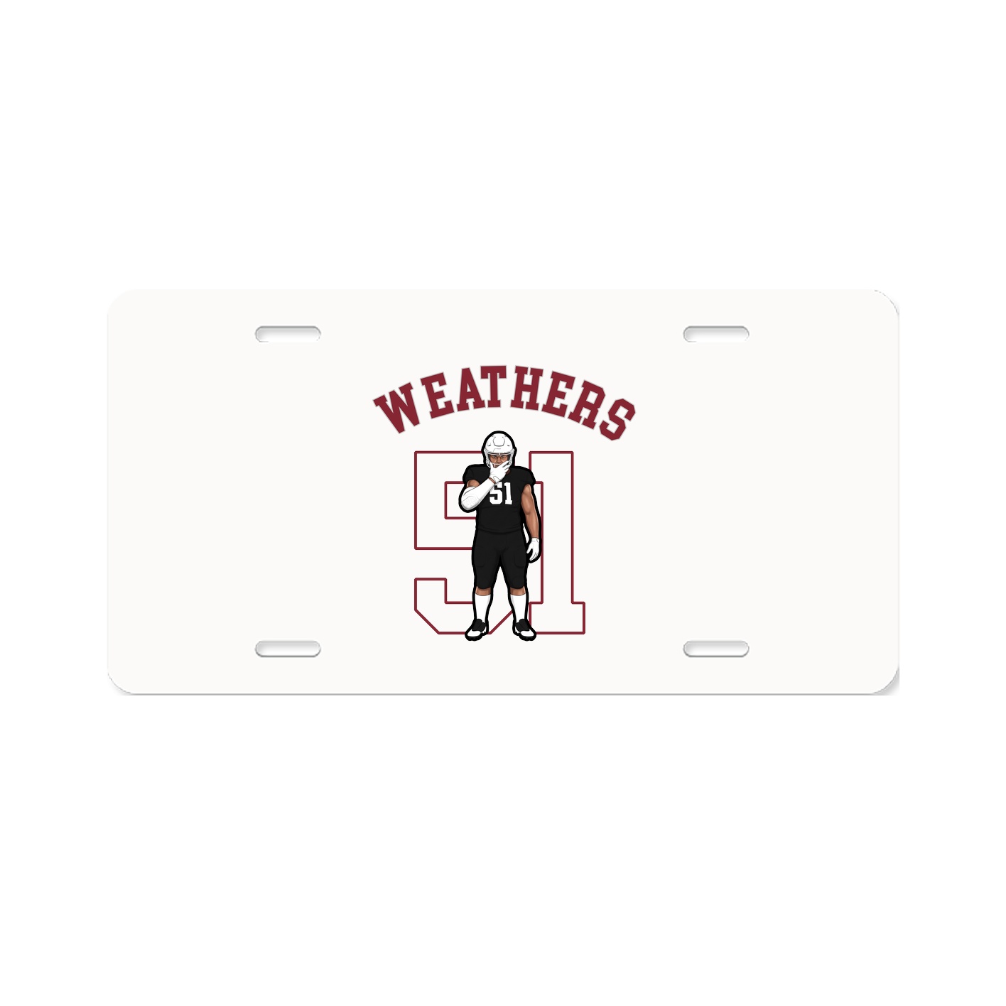 License Plate — Shirsey Arch in Classic
