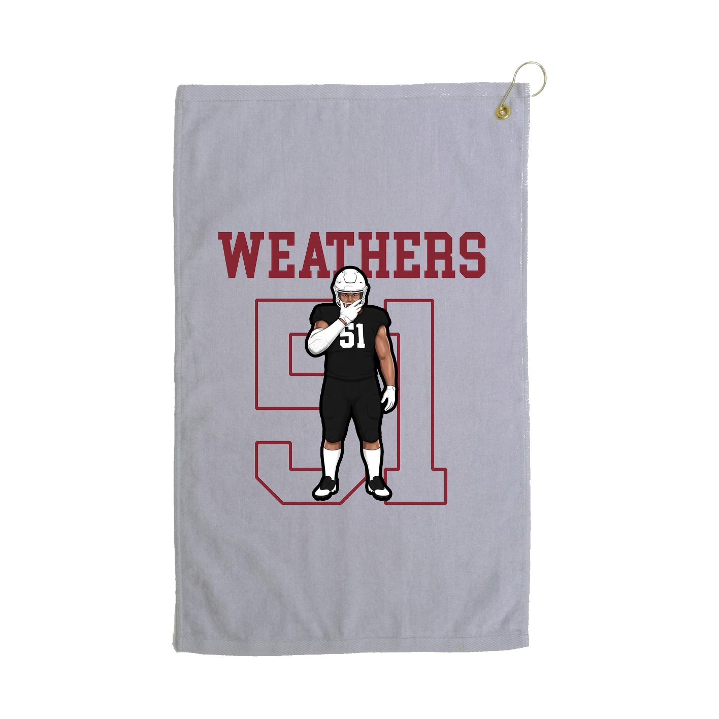 Golf Towel — Shirsey in Grey