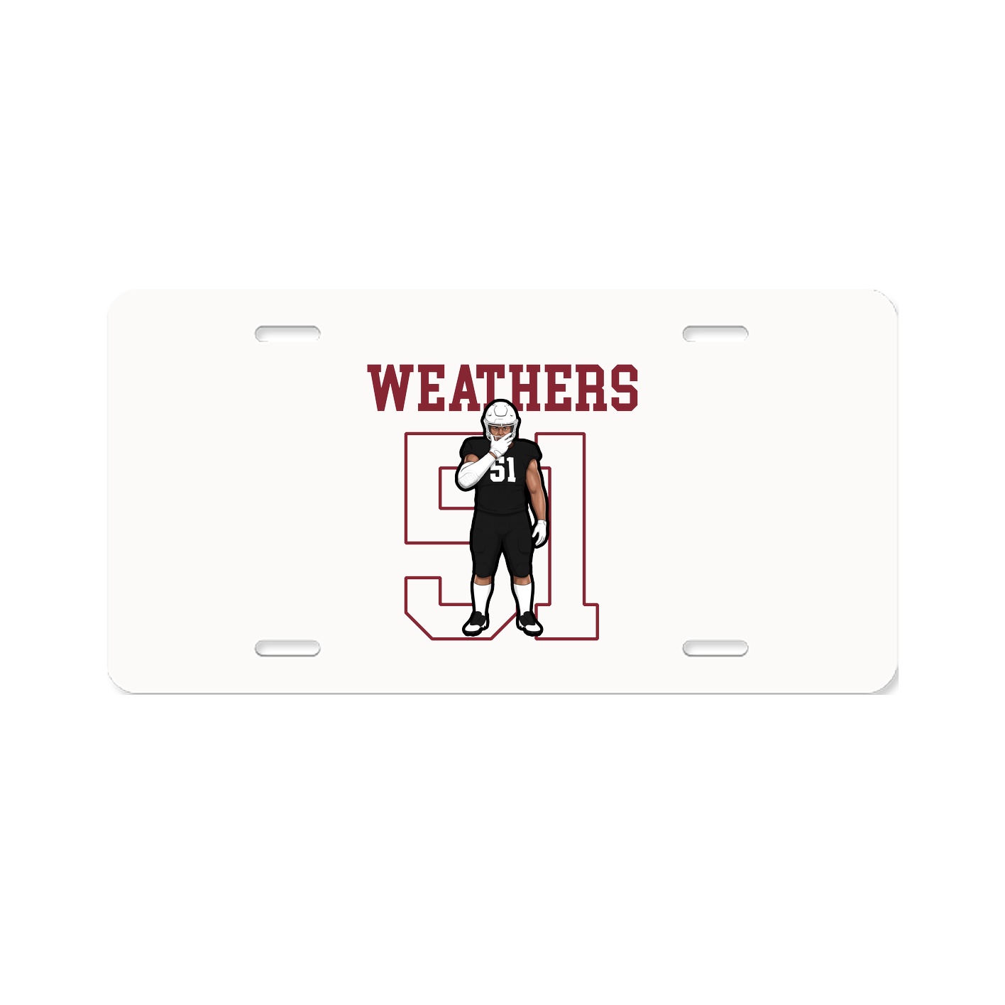 License Plate — Shirsey in Classic
