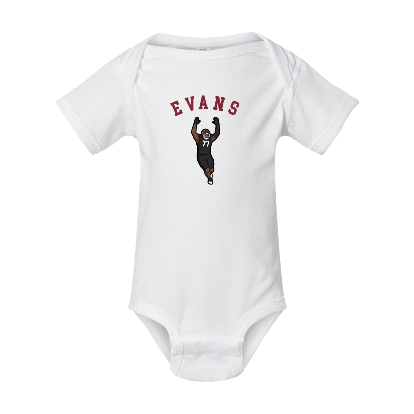 Baby Onesie — Shirsey Arch in White