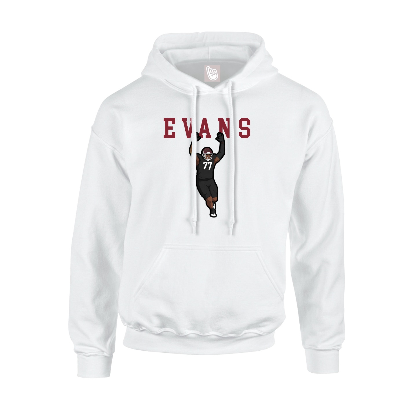 Youth Hoodie — Shirsey in White