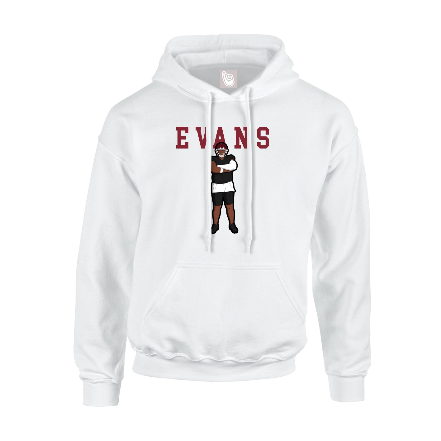 Youth Hoodie — Shirsey in White