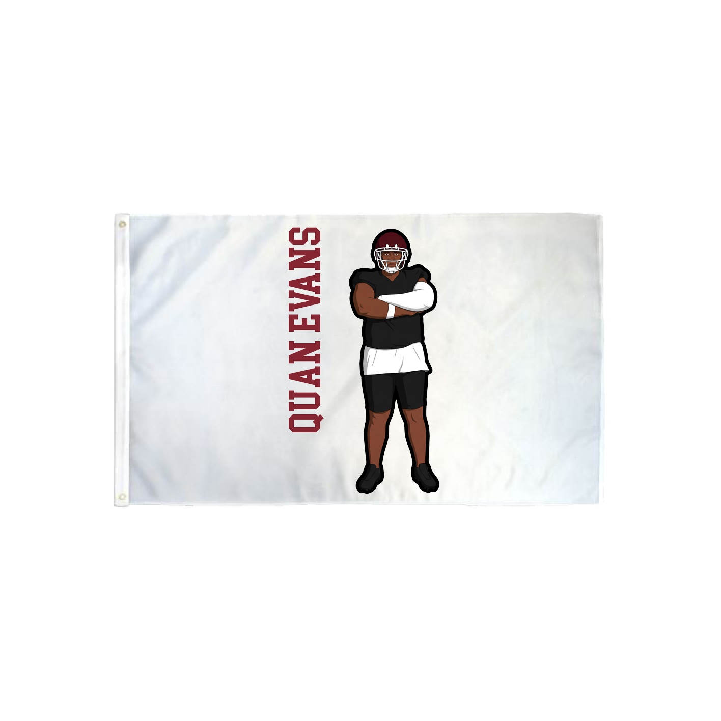 3x5 Flag — Name Vertical in Classic