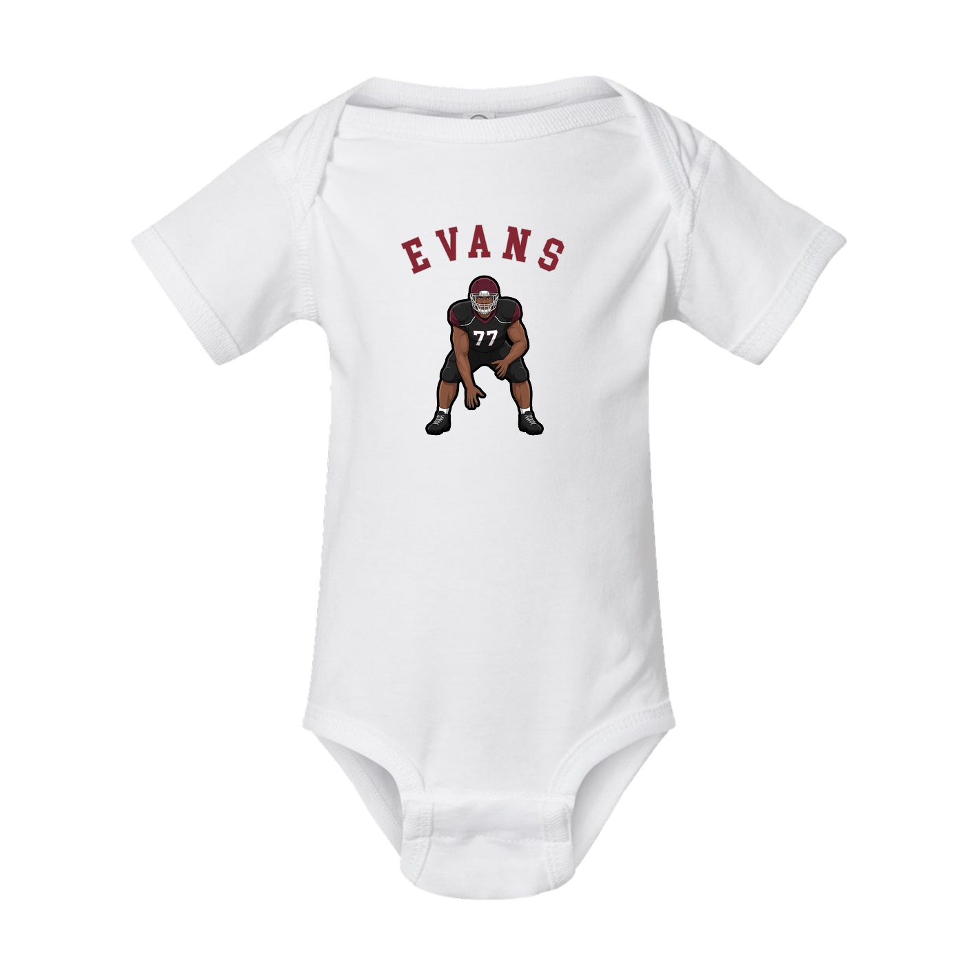 Baby Onesie — Shirsey Arch in White