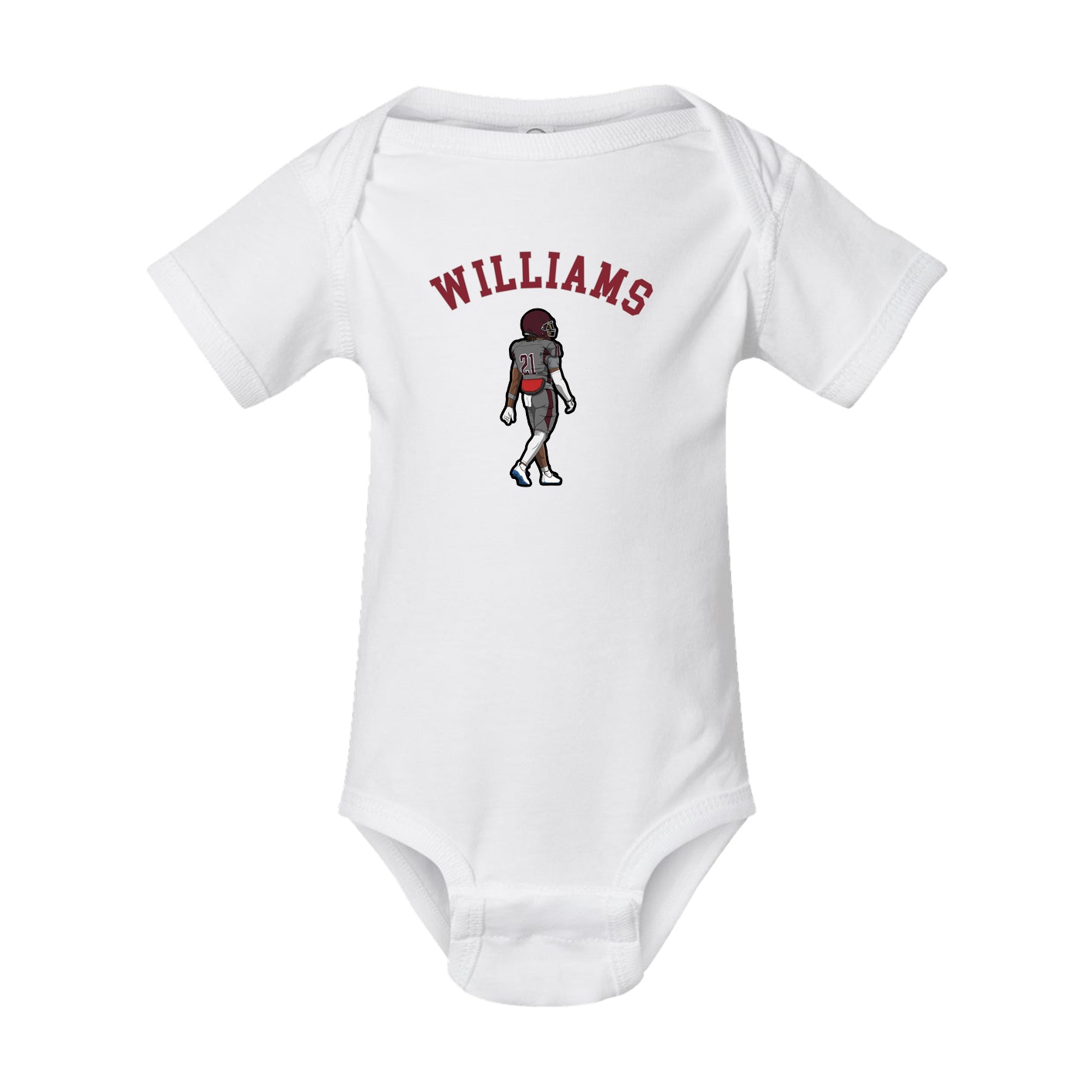 Baby Onesie — Shirsey Arch in White